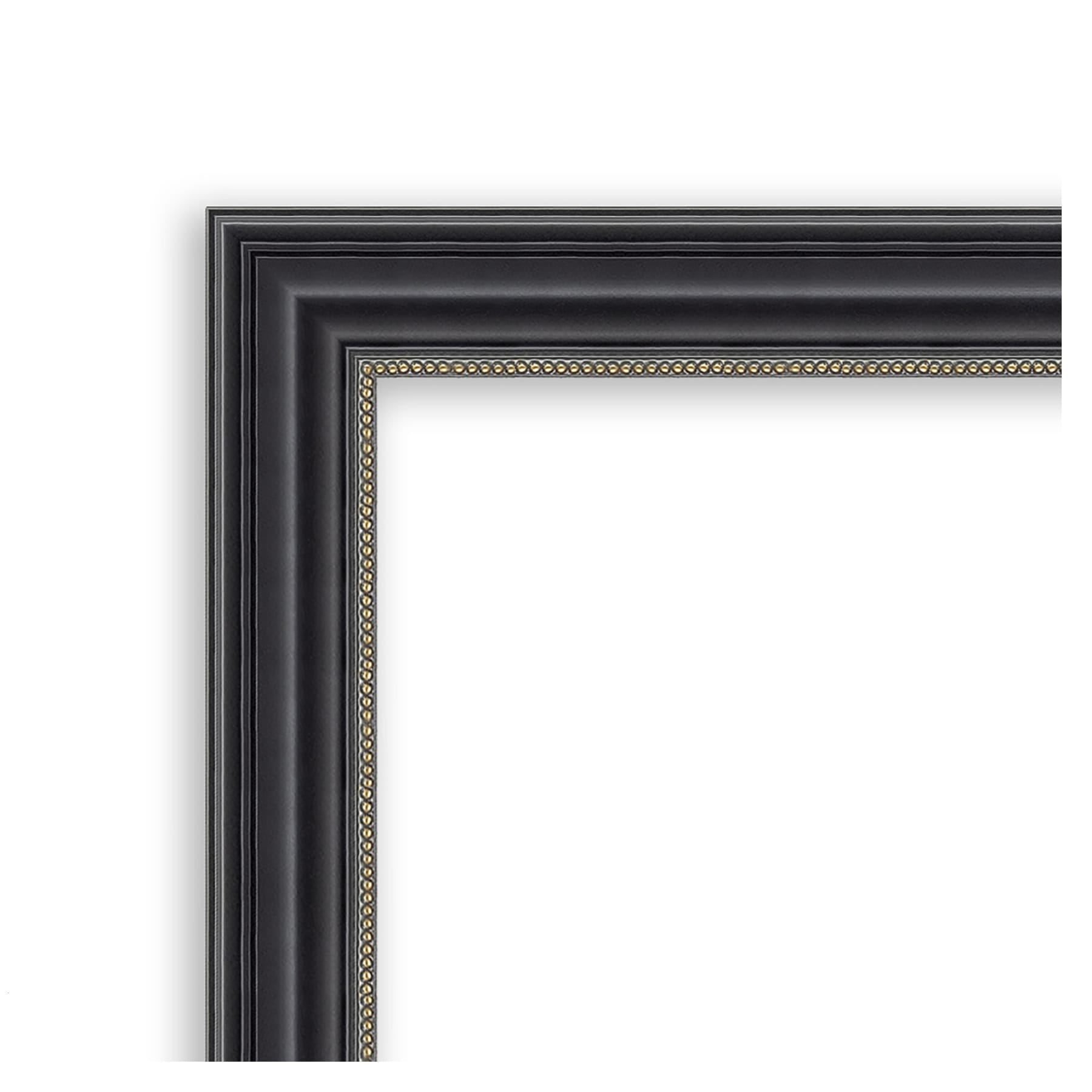 16"x20" Black Wood Wall Mount Picture Frame