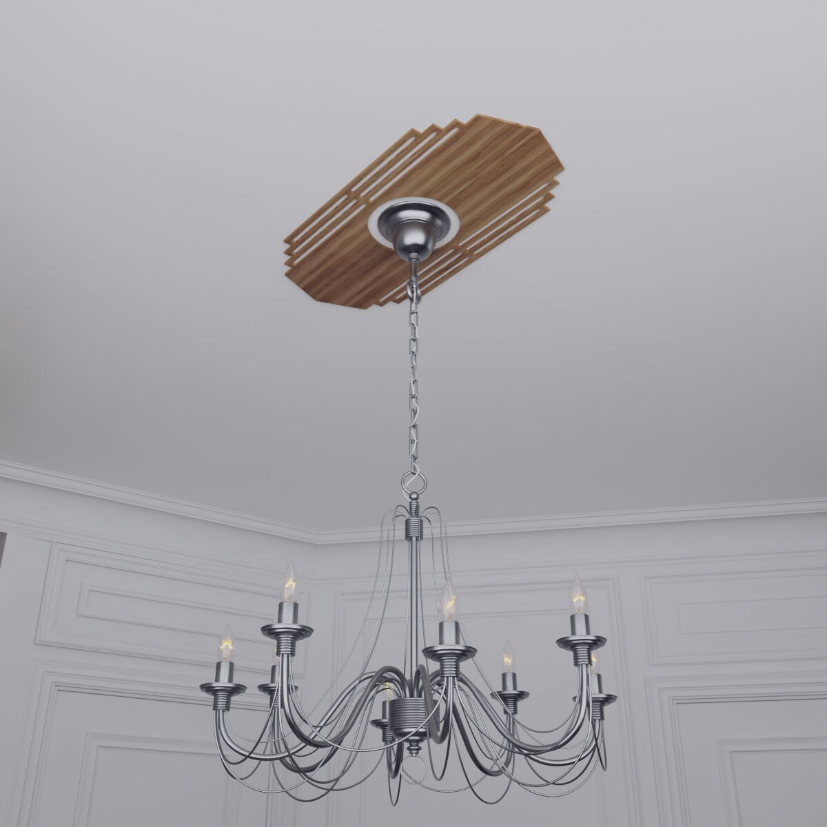 Ekena Millwork CMWP18X09X0250CSWA Ceiling-Medallions - View #15