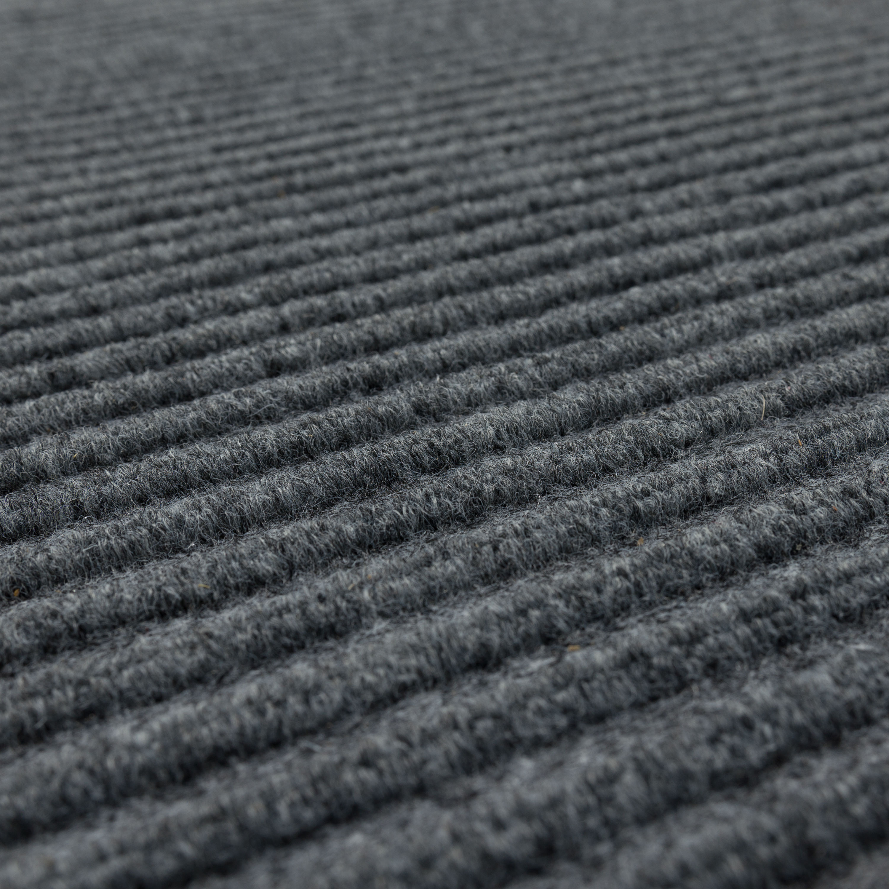 MAT RIBBED 4X6 CHARCOAL GRAY