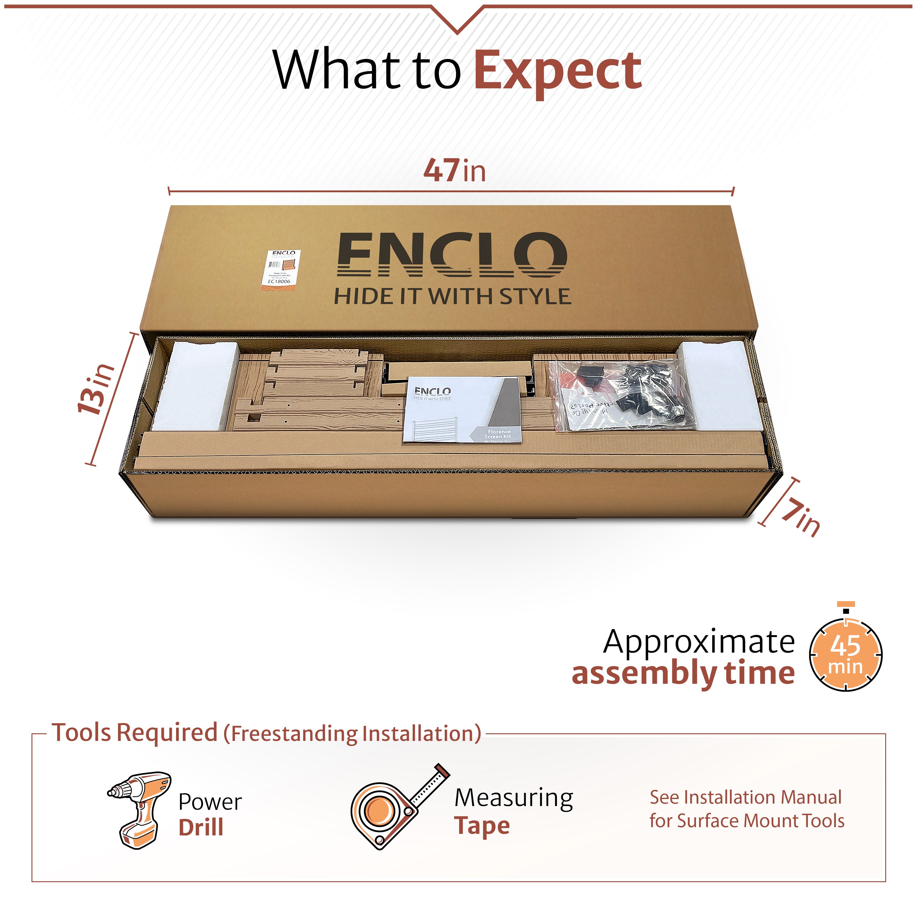Enclo Privacy Screens EC18006 Outdoor-Privacy-Screen - View #9