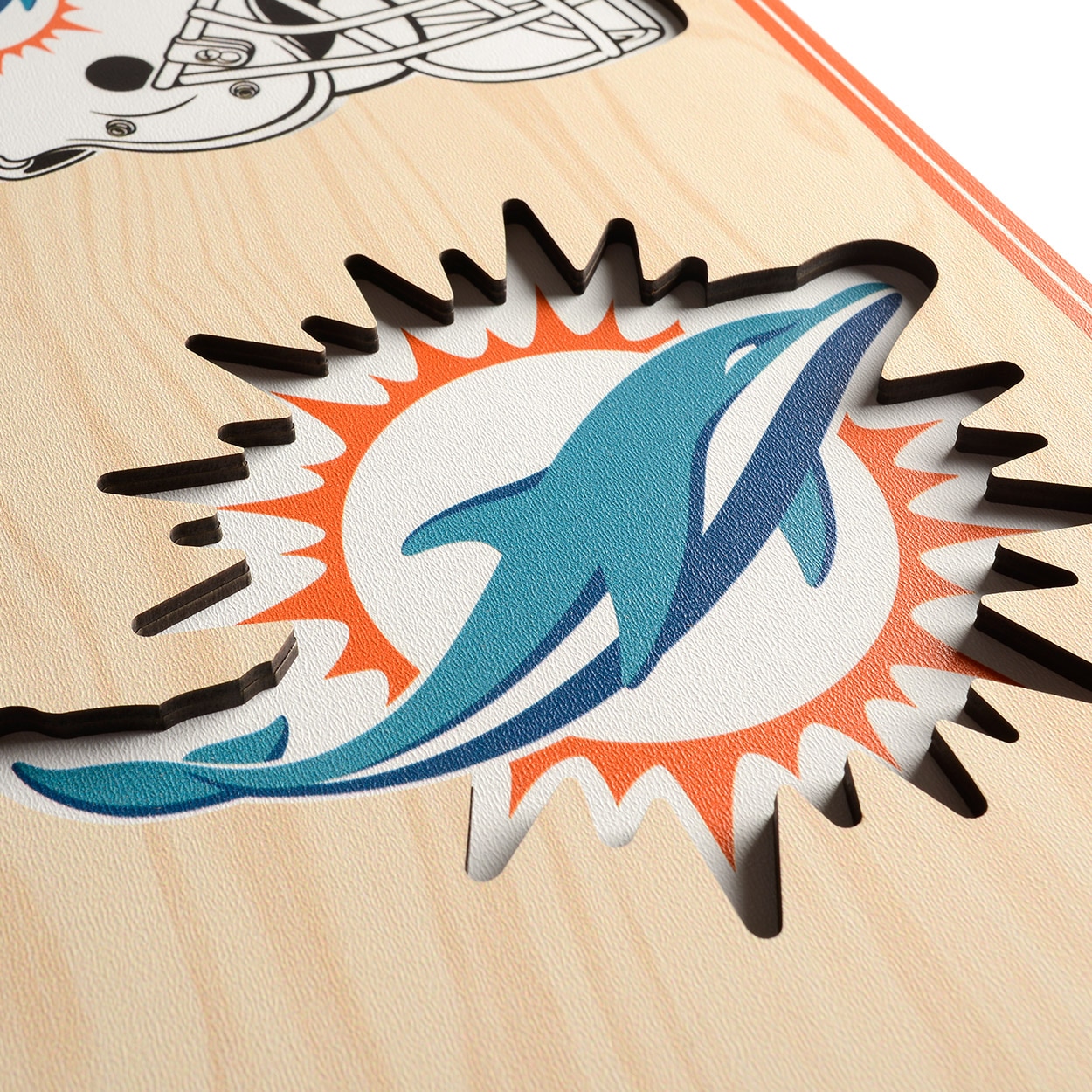 8' x 32' NFL Miami Dolphins 3D Stadium Banner