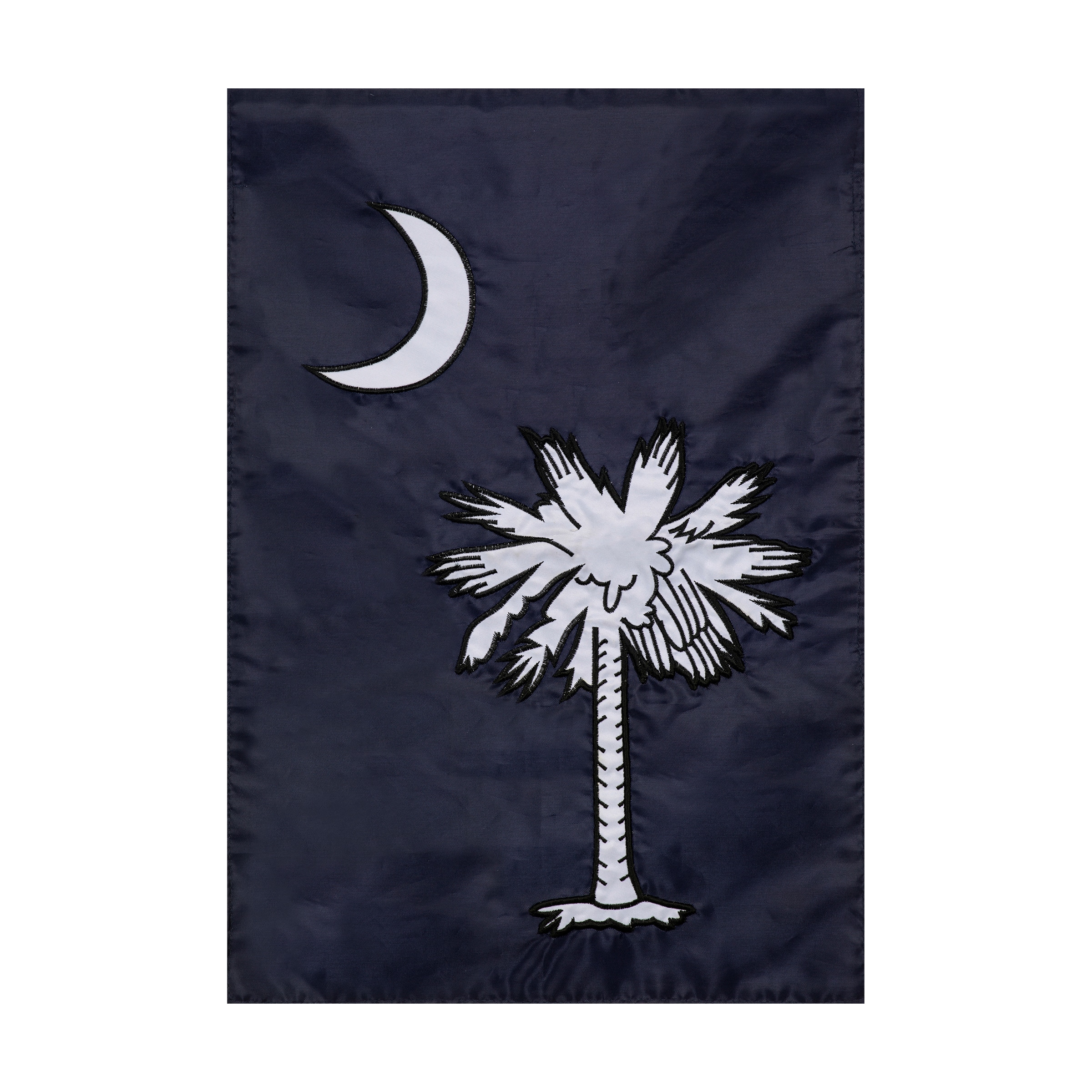 Style Selections PZLW161290 1-ft W x 1.5-ft H State Embroidered South Carolina State Garden flag Kit