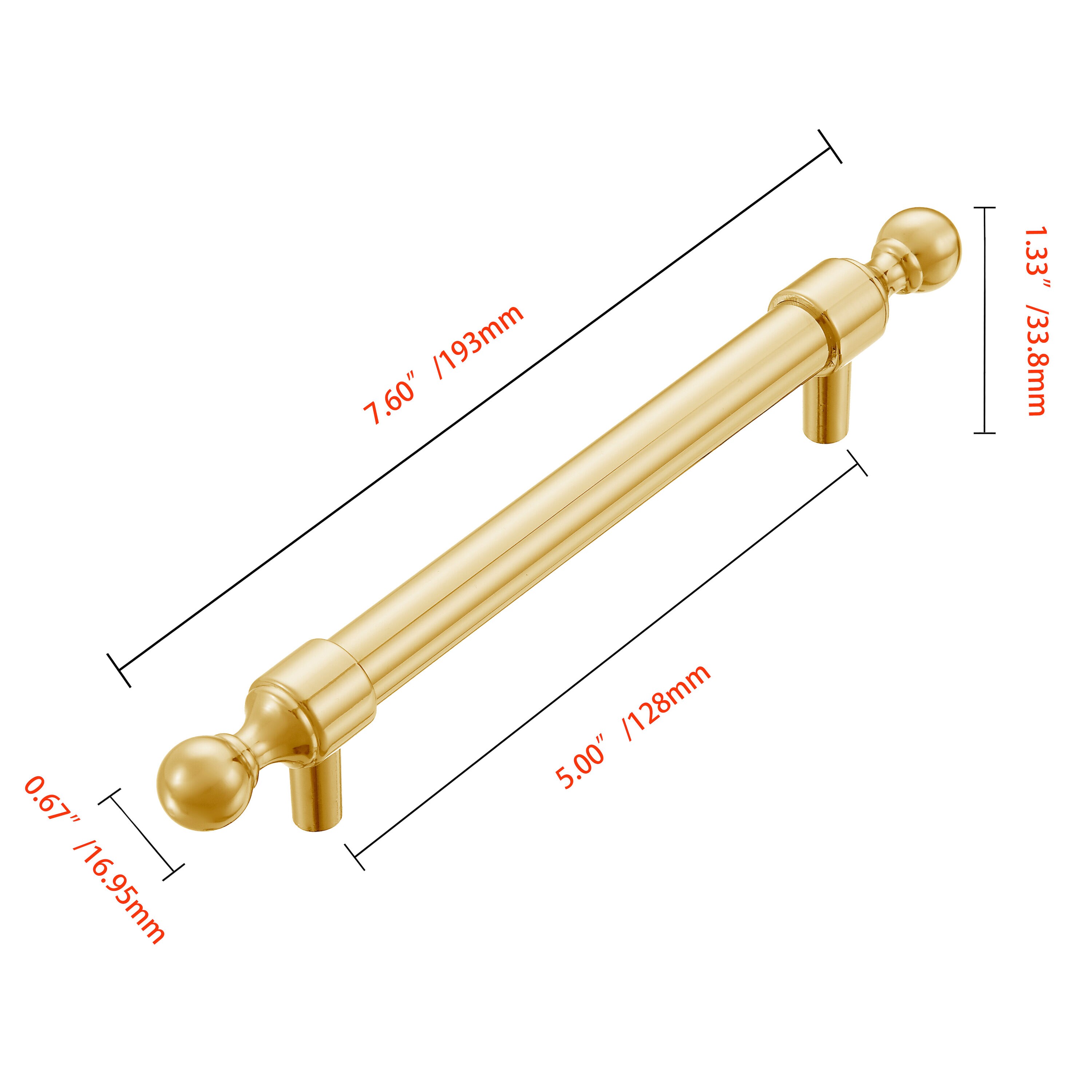Utopia Alley HW390GD-5 Cabinet-Knobs - View #6
