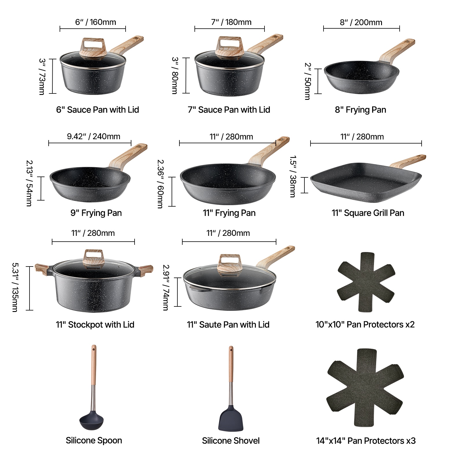 GIVIMO LW108GIVSS3728 Cooking-Pans-Skillets - View #3