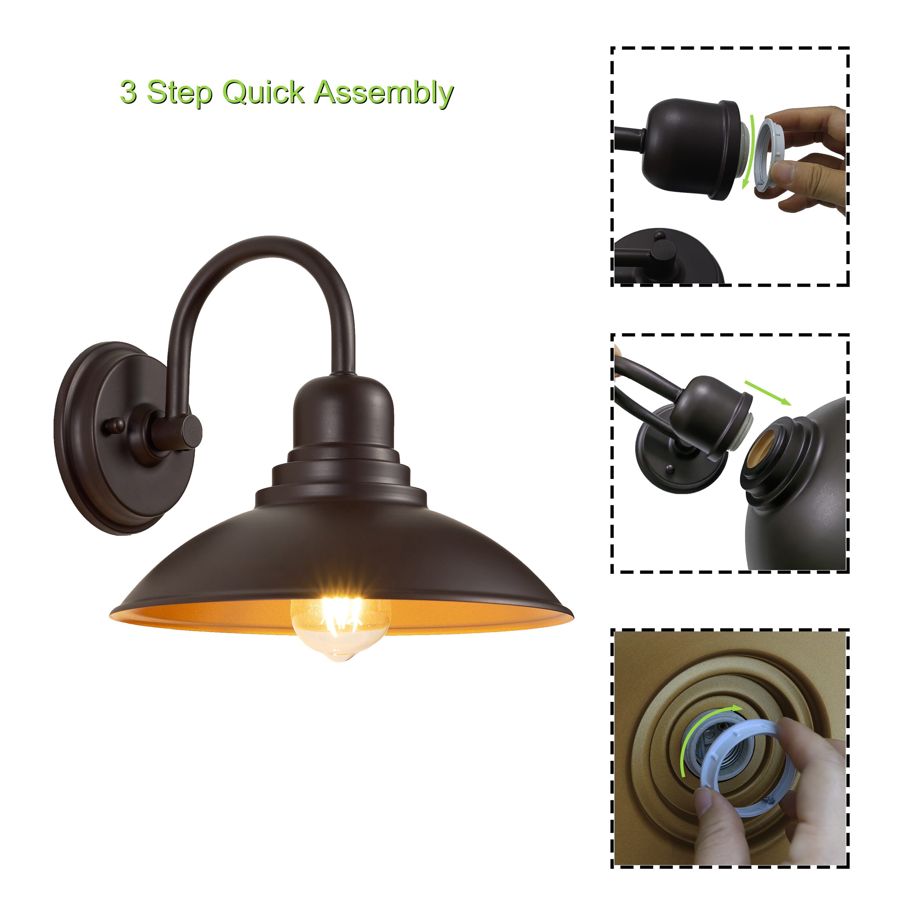 MICSIU 210036 Outdoor-Wall-Lighting - View #6