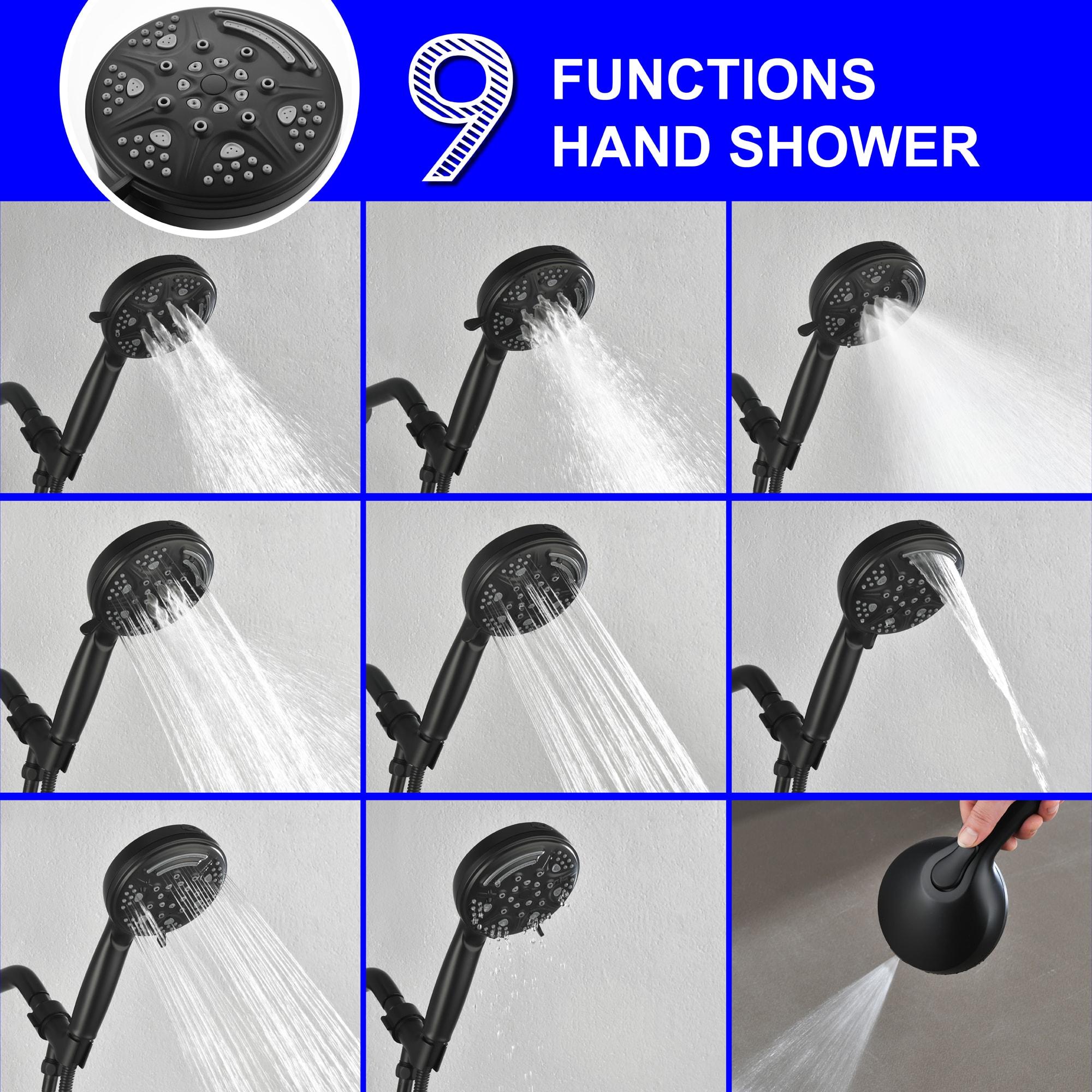 AAZJ NBC-CM70519 Showerhead-Bar-Panels - View #11