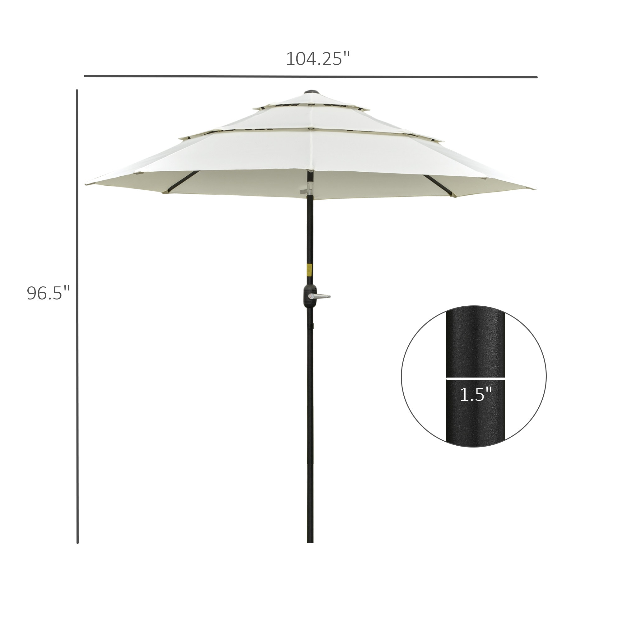 ToolCat BZ2-95-PW Umbrellas-2 - View #5