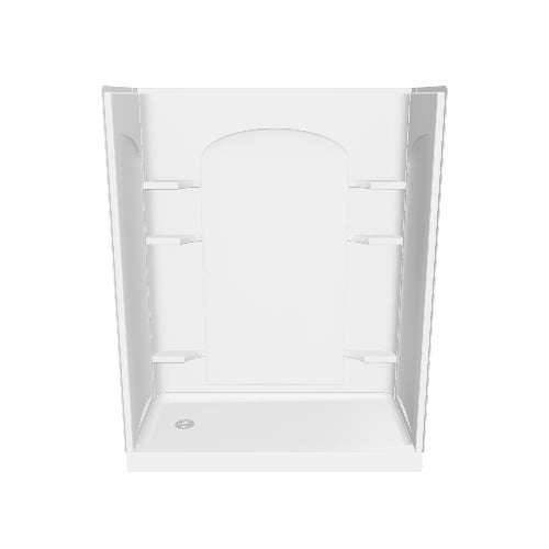 Sterling Ensemble White 4-Piece Alcove Shower Kit (Common: 30-in x 60-in; Actual: 30-in x 60-in) Sterling Ensemble White 4-Piece Alcove Shower Kit (Common: 30-in x 60-in; Actual: 30-in x 60-in)