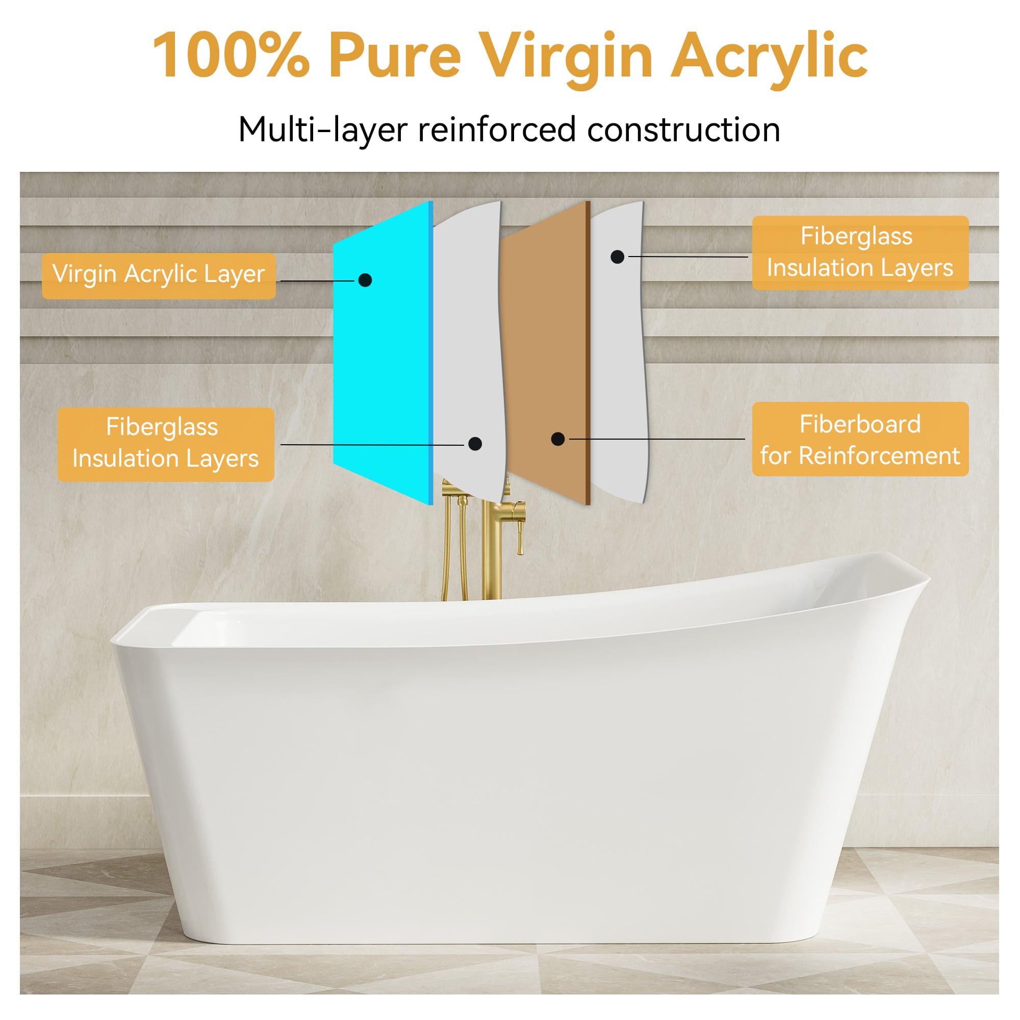 Forclover TUW-Y613 bathtubs - View #6