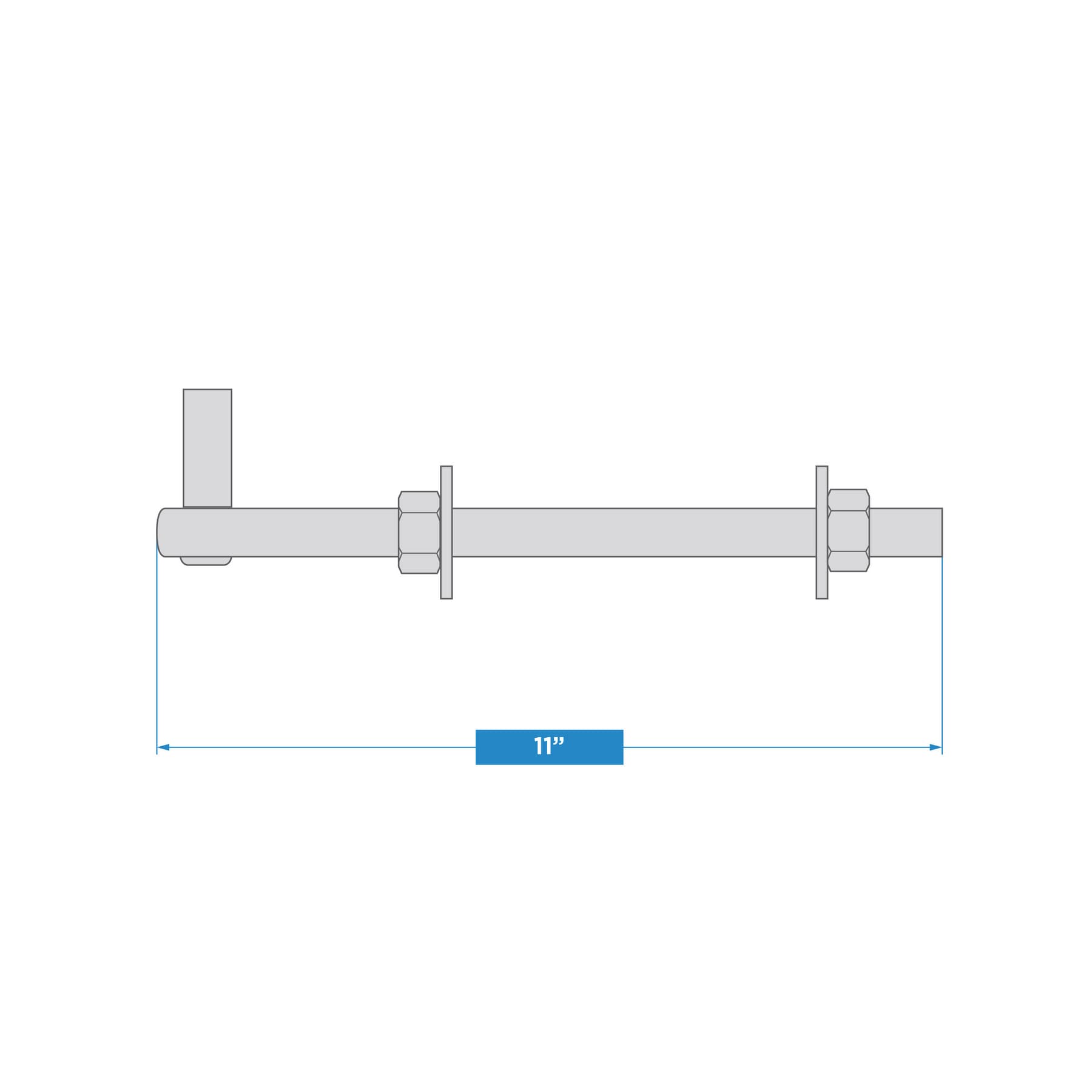 National Hardware N130-641 Gate-Hardware - View #5
