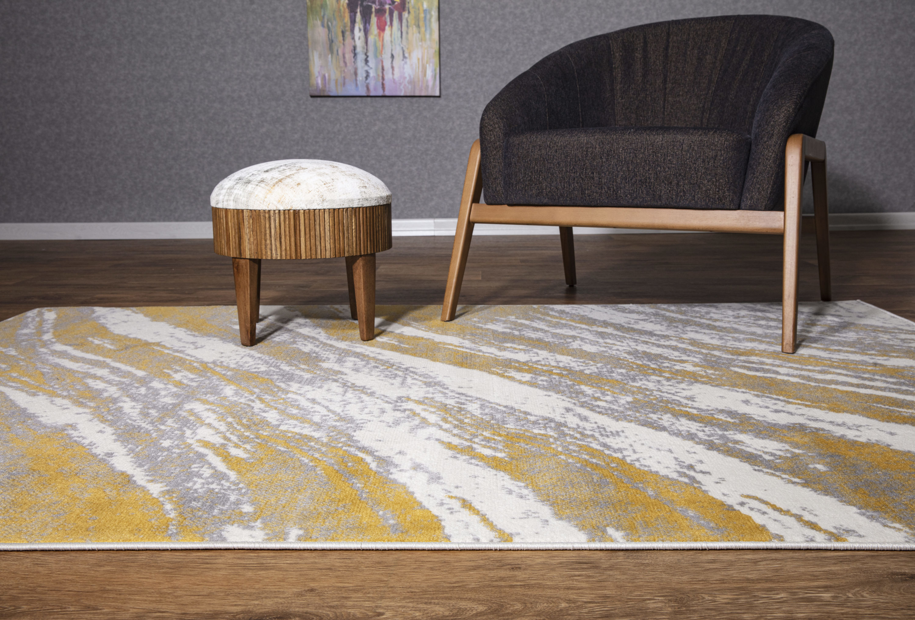 World Rug Gallery 2055YELLOW5X7 rugs - View #6