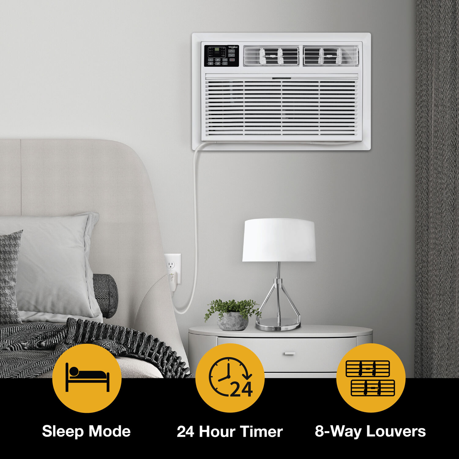 Whirlpool WHAT101-1BW Wall-Air-Conditioners - View #5