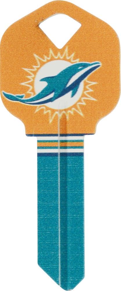 Hillman Miami Dolphins Teal, Orange and White Lanyard in the Key Accessories  department at