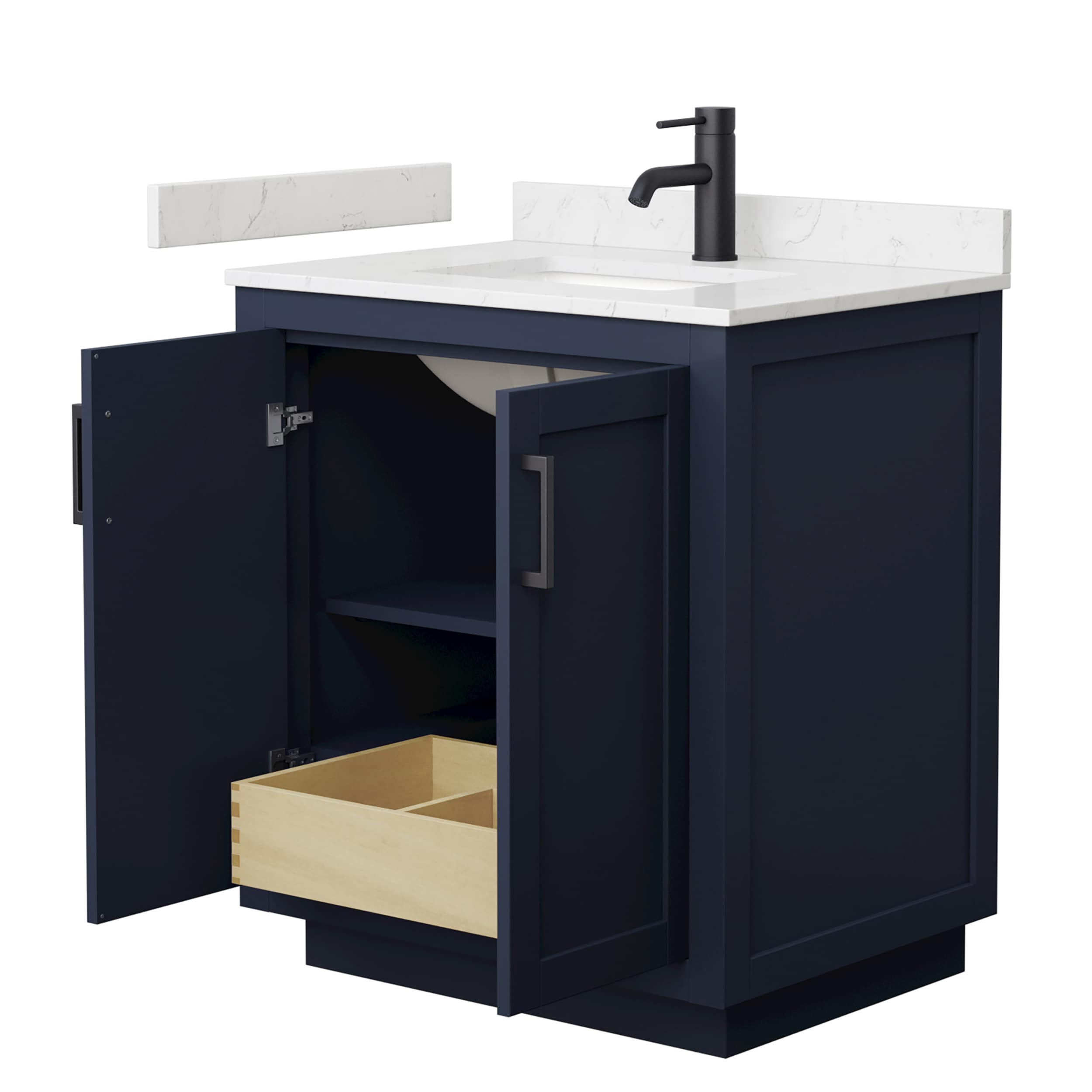 Wyndham Collection WCF292930SBBC2UNSMXX Bath-Vanity-Combo - View #3