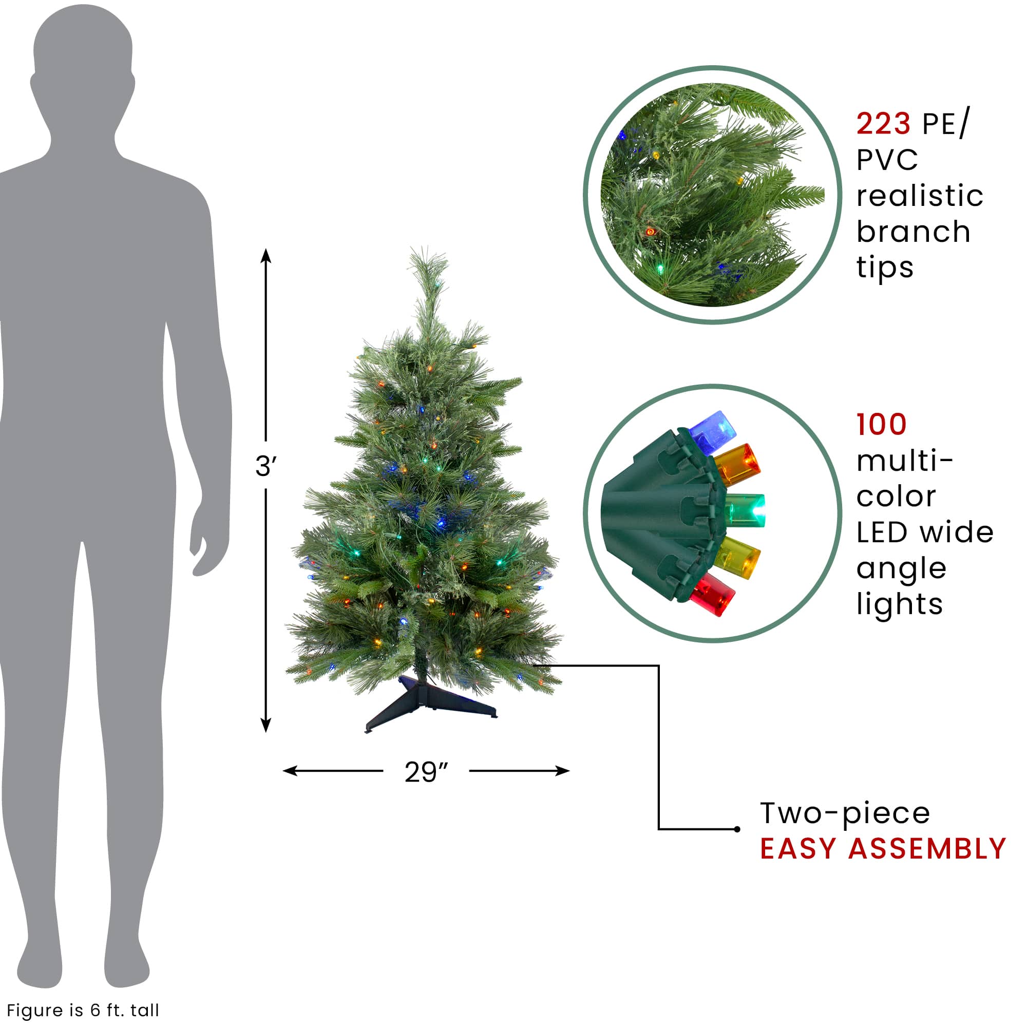 Northlight NORTHLIGHT-Z98717 Artificial-Christmas-Trees - View #2