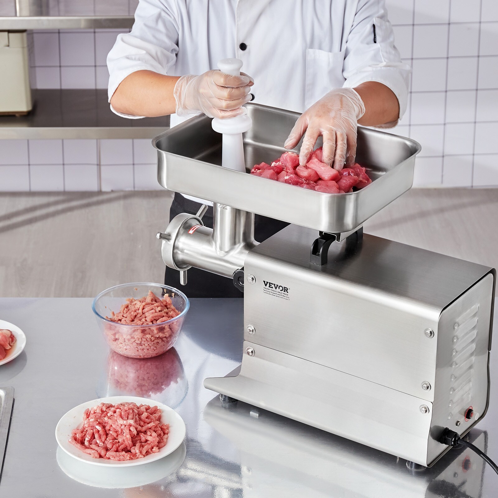 VEVOR DDSYGZZZJDD3QKD1RV1 Meat-Grinders - View #2