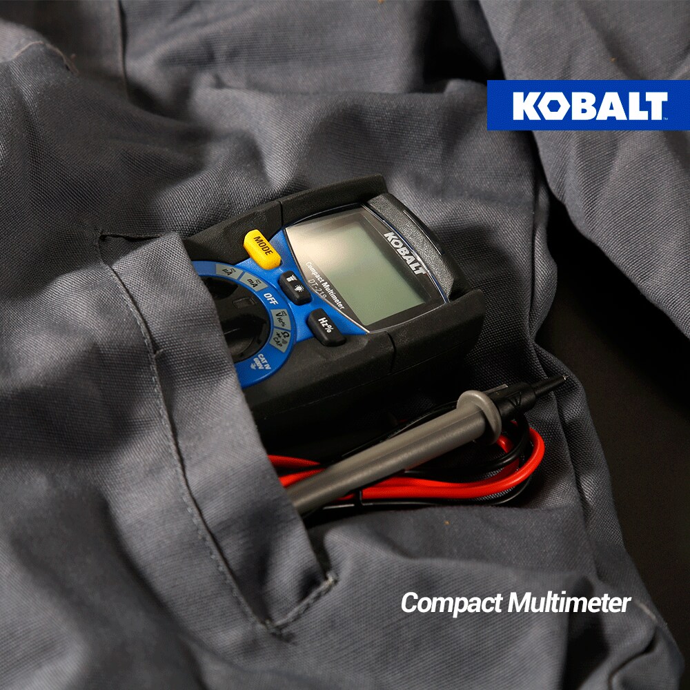 Kobalt Digital Multimeter 0.2 Amp 500V-Volt in the Multimeters department  at