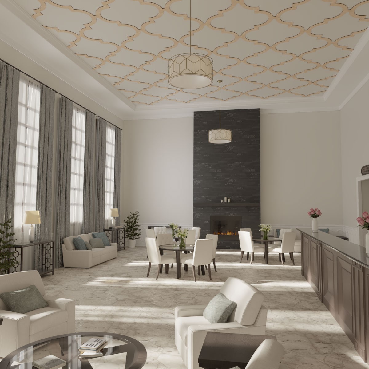 Ekena Millwork CELW67X67X0375MRKRO Wall-Panels - View #8