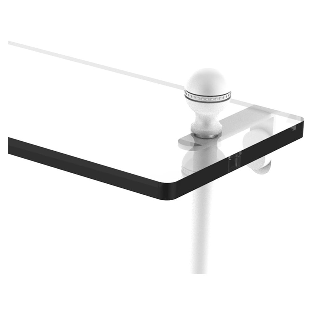 Allied Brass MA-5/16-WHM Bathroom-Shelves - View #2