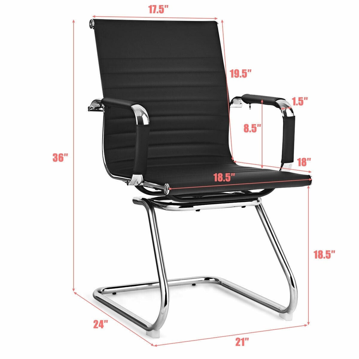 Slickblue D-CO-2-KB20456WH Office-Chairs - View #8