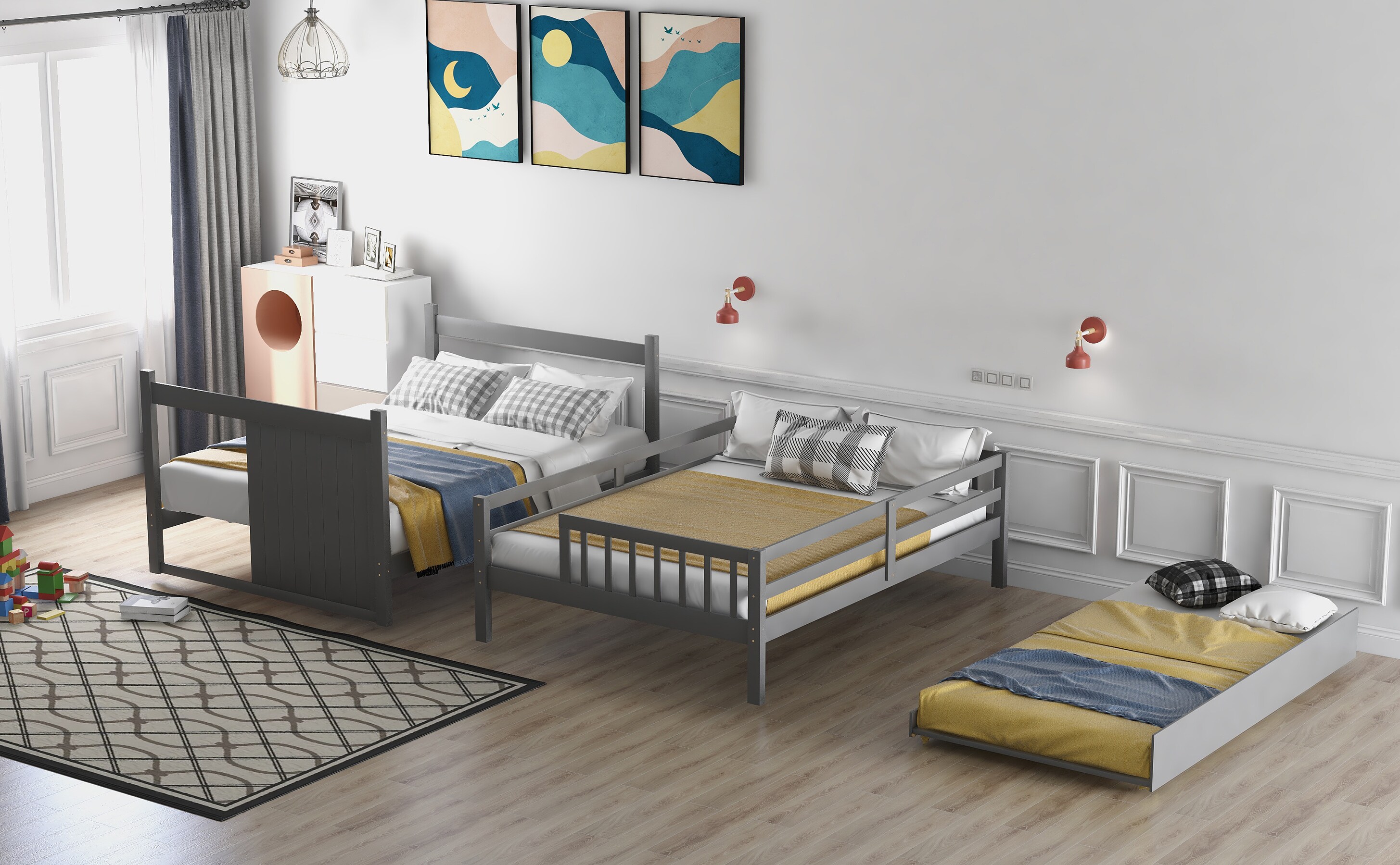 ModernLuxe LT000126AAE-1 Bunk-Beds - View #3
