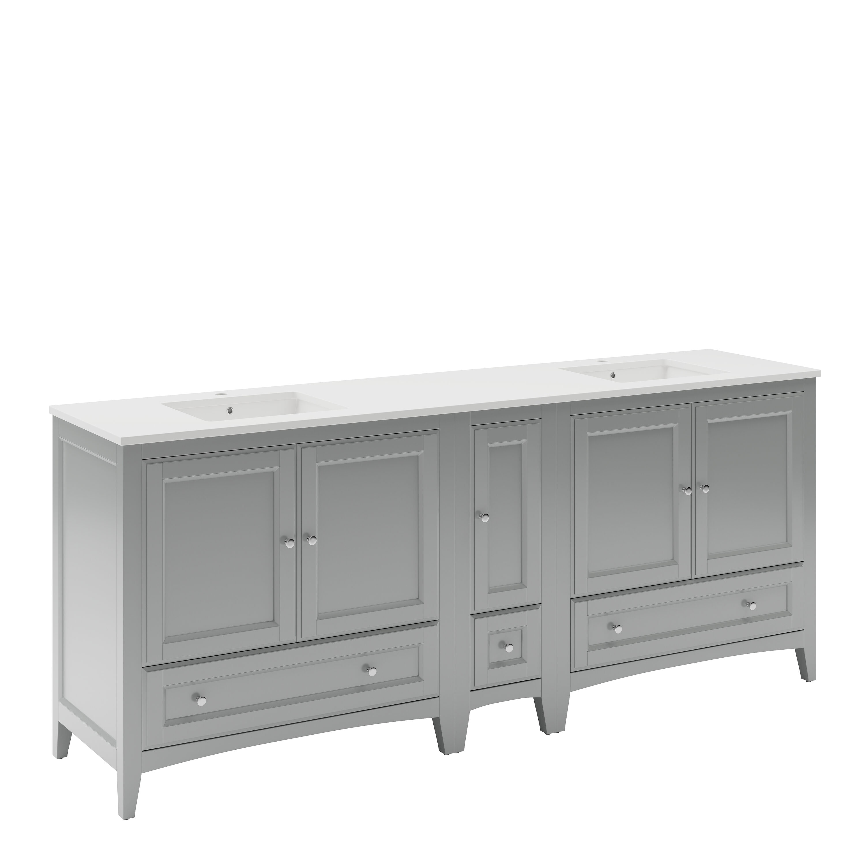 Fresca FCB20-361236GR-CWH-U Bath-Vanity-Combo - View #2