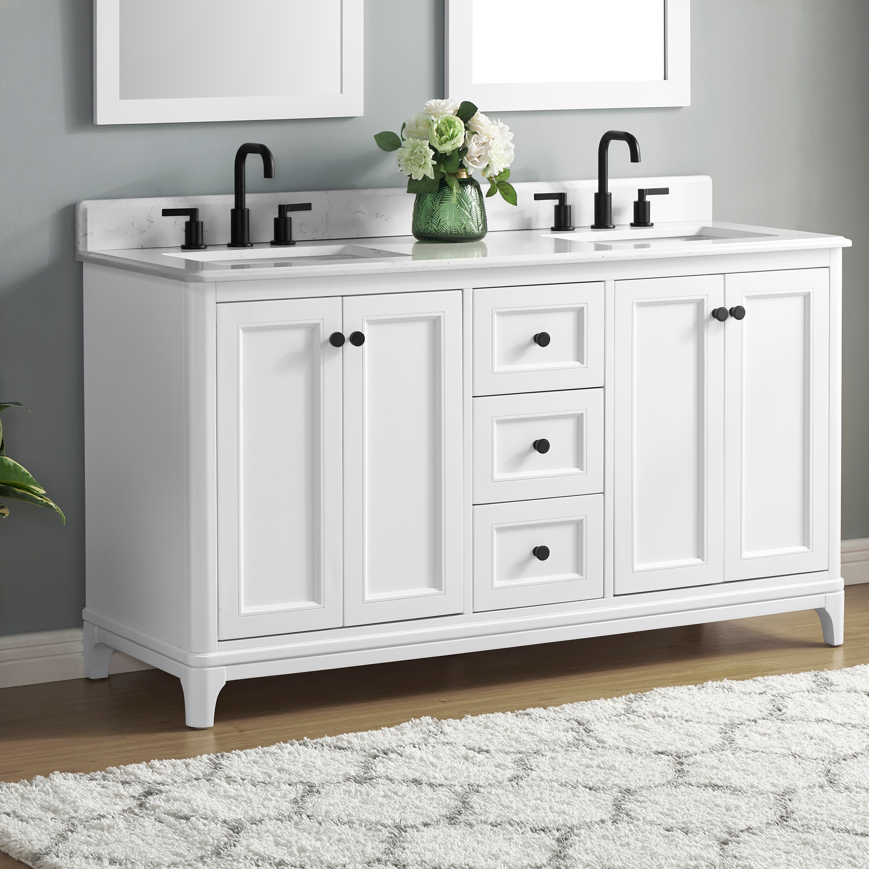 allen + roth LW-8681-60 Bath-Vanity-Combo - View #2