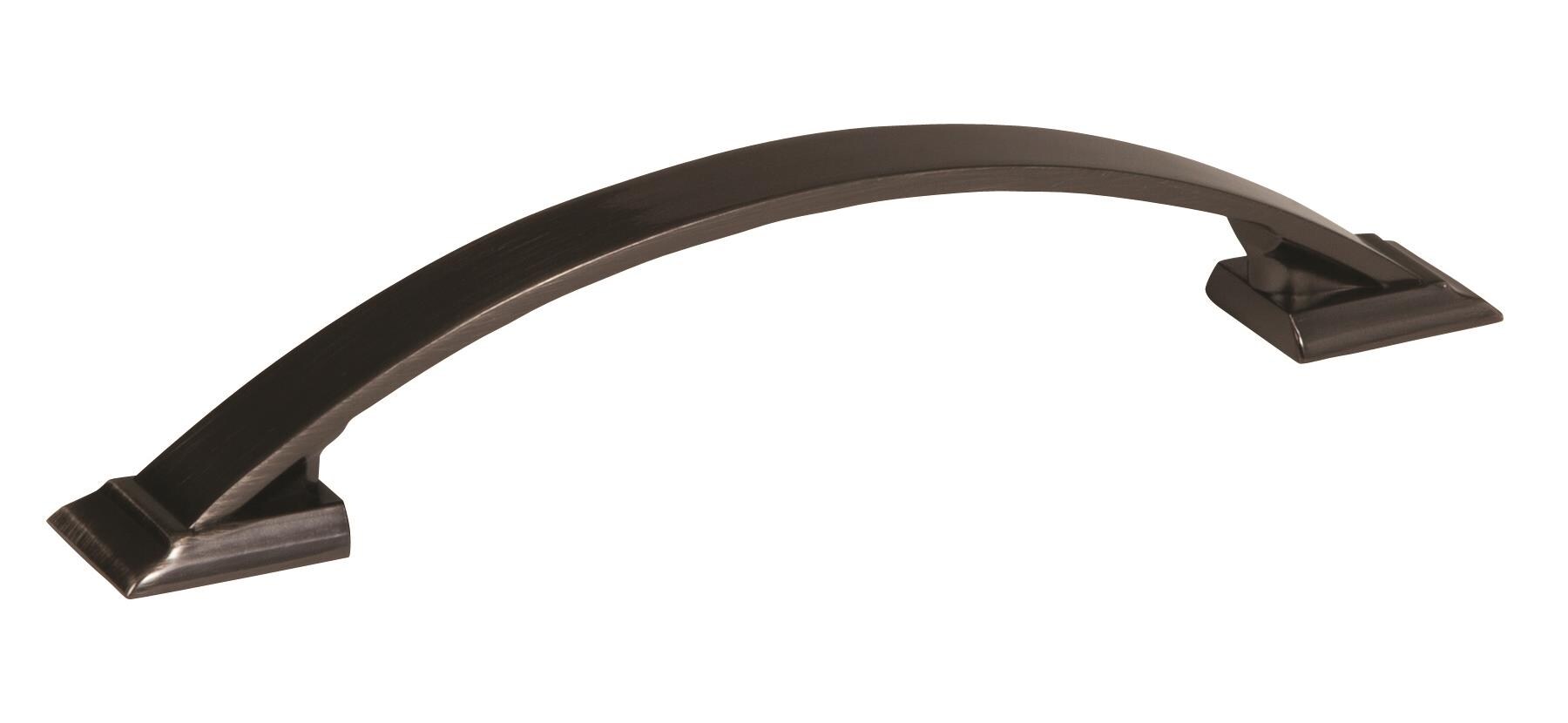 Amerock 2000715 Candler 5-1/16-in , 128mm Center to Center Gunmetal Arch Handle