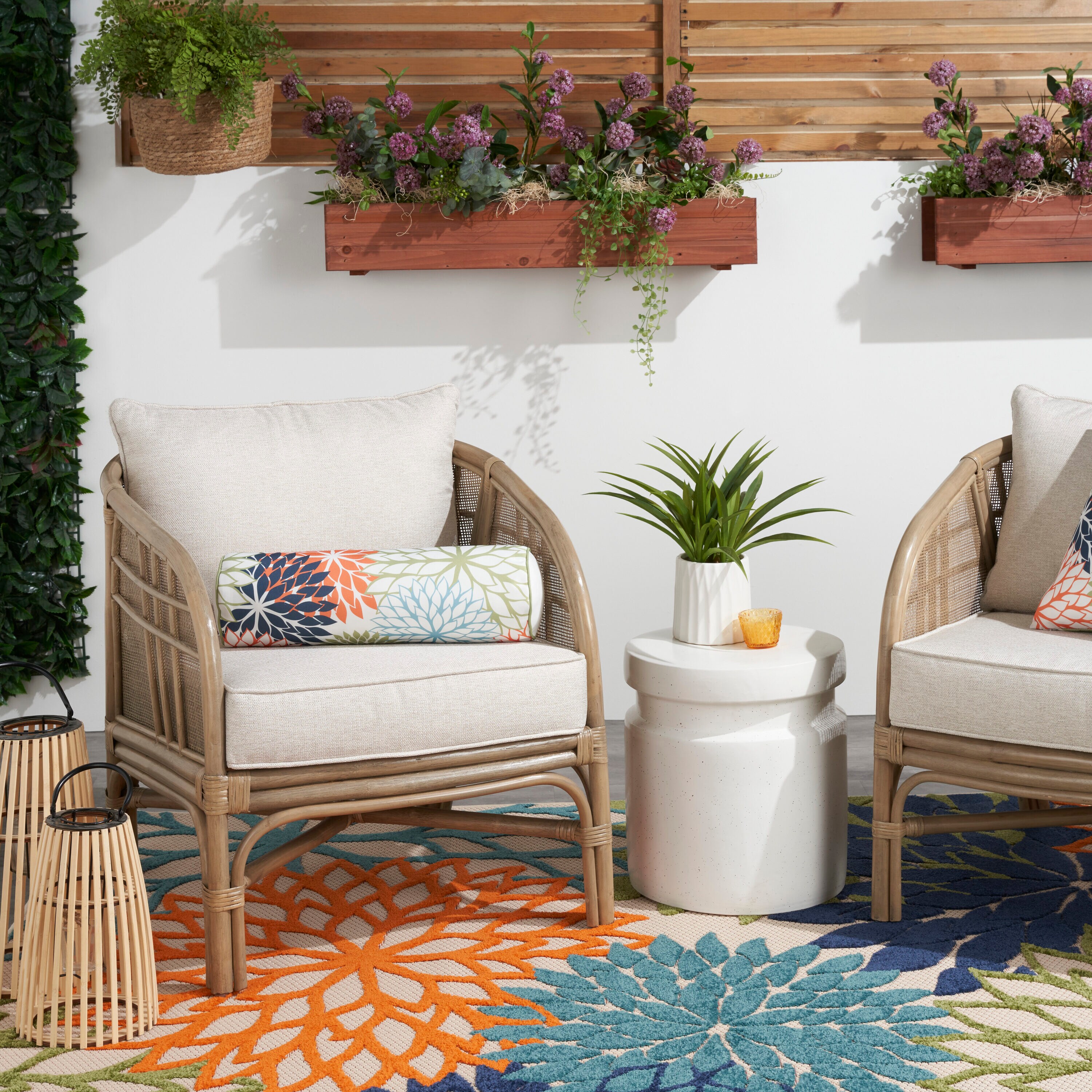 Mina Victory 798019006563 Outdoor-Accent-Pillows - View #3