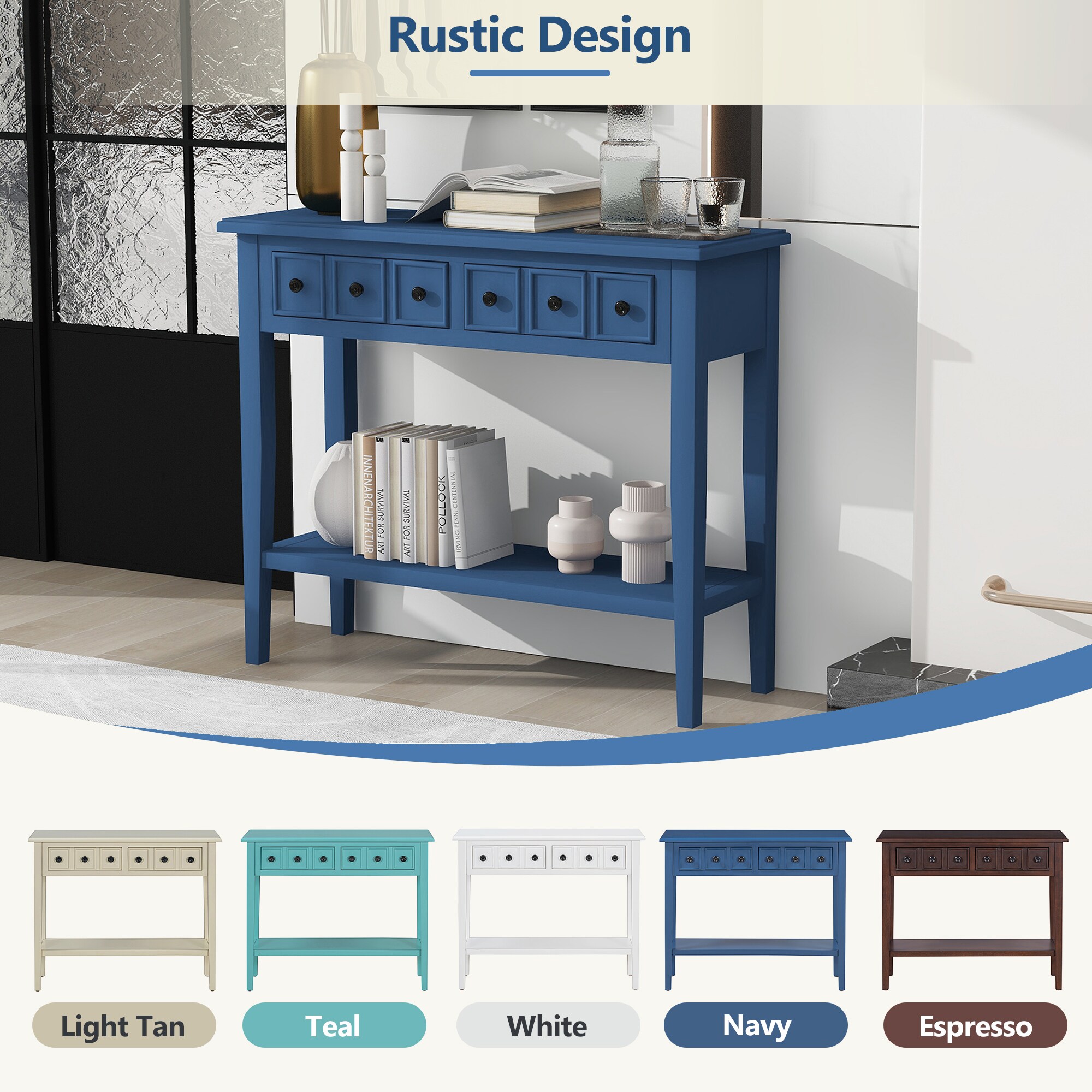 ModernLuxe N715P205077M Console-Sofa-Tables - View #5