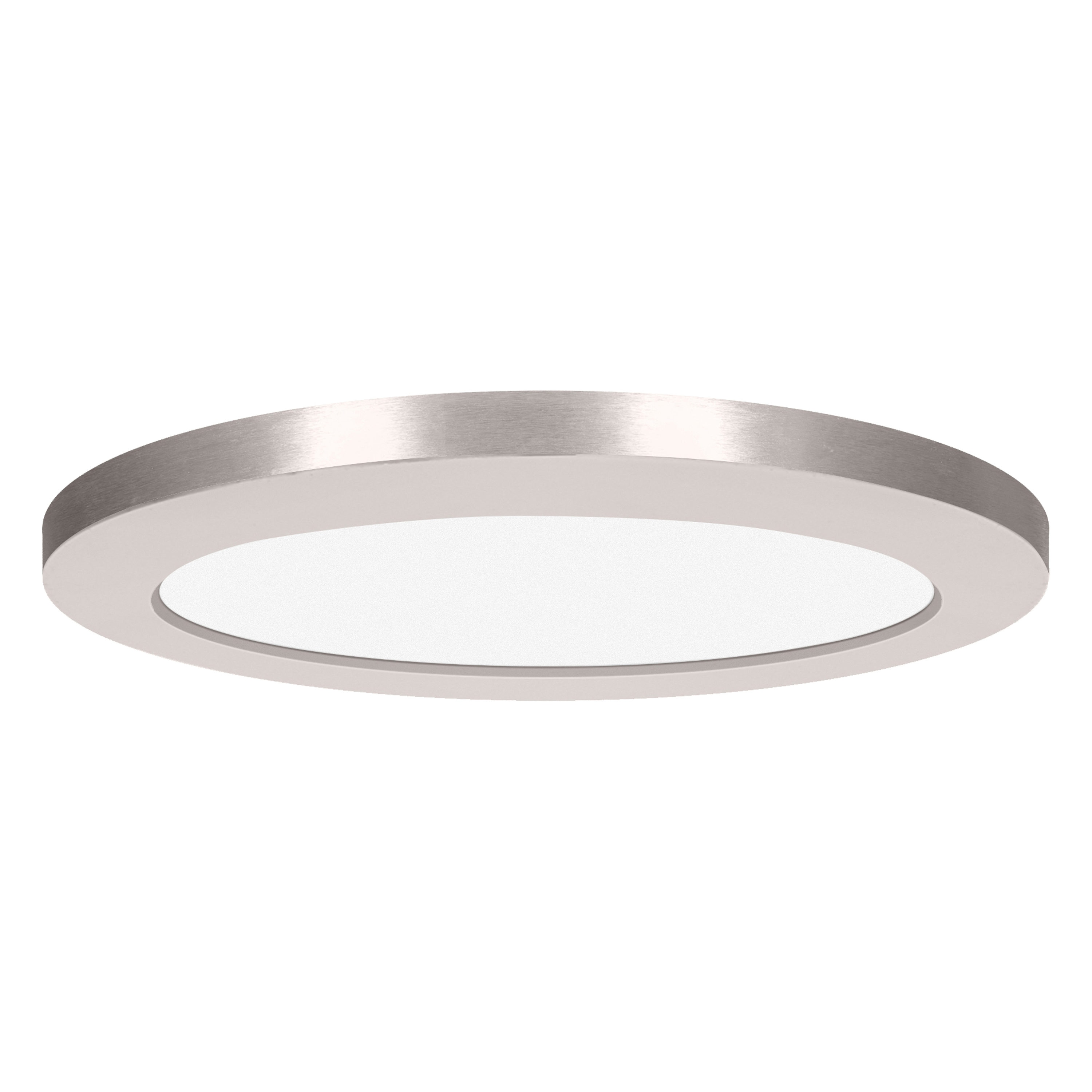 Access Lighting 20832LEDDCS-CH/ACR ModPLUS 1-Light Chrome LED Flush Mount Light