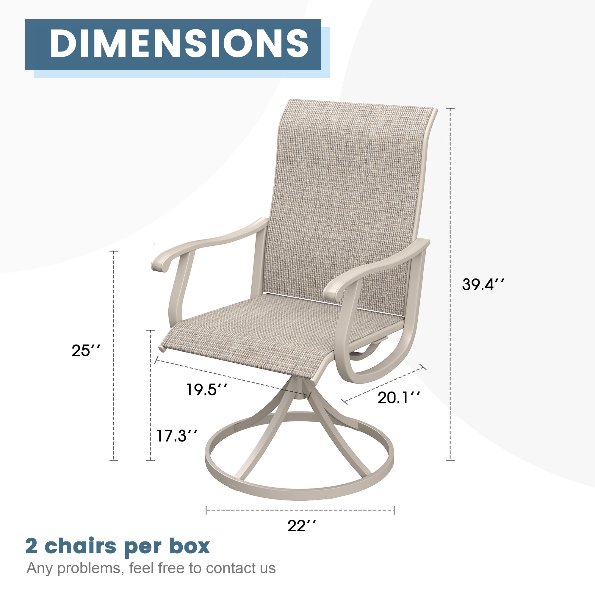 Damerin Z0123F Patio-Chairs - View #3