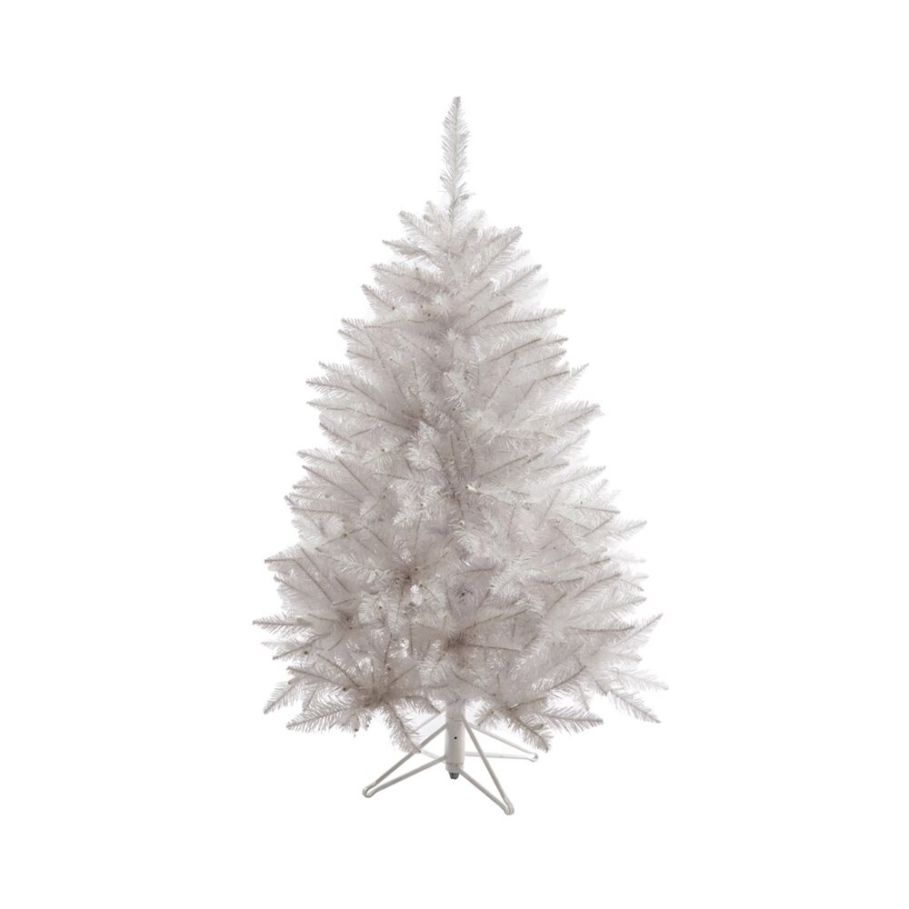  A104145 4.5-ft White Artificial Christmas Tree