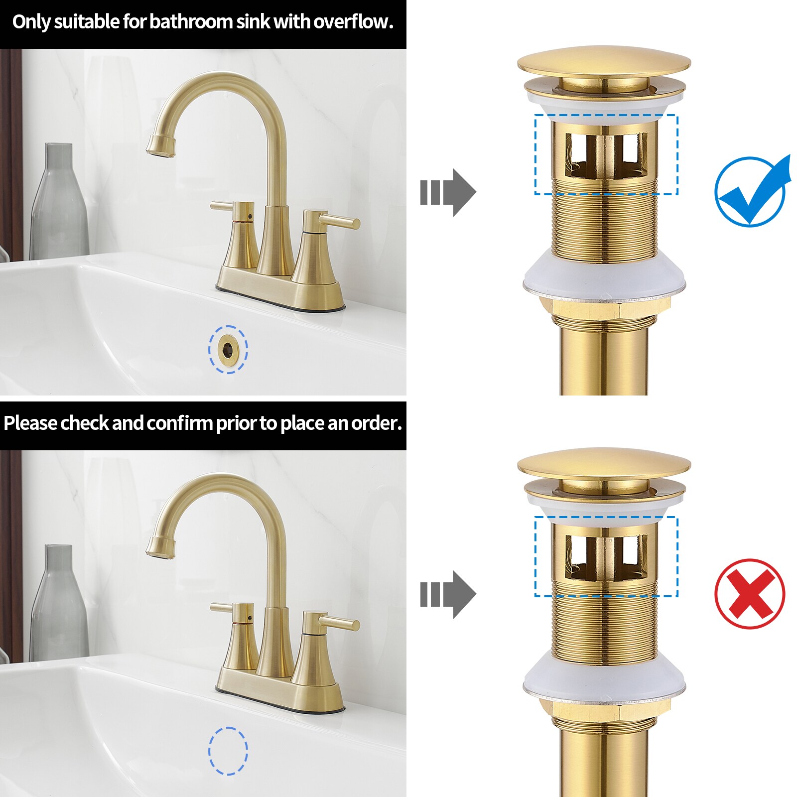 BWE A-92008-BG Lavatory-Faucets - View #6