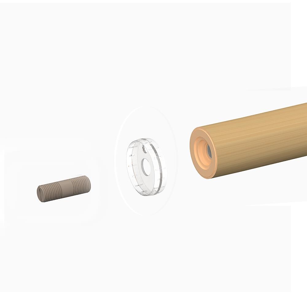 Arke K00035 Phoenix 3.9-Feet Painted Stair railing Kit