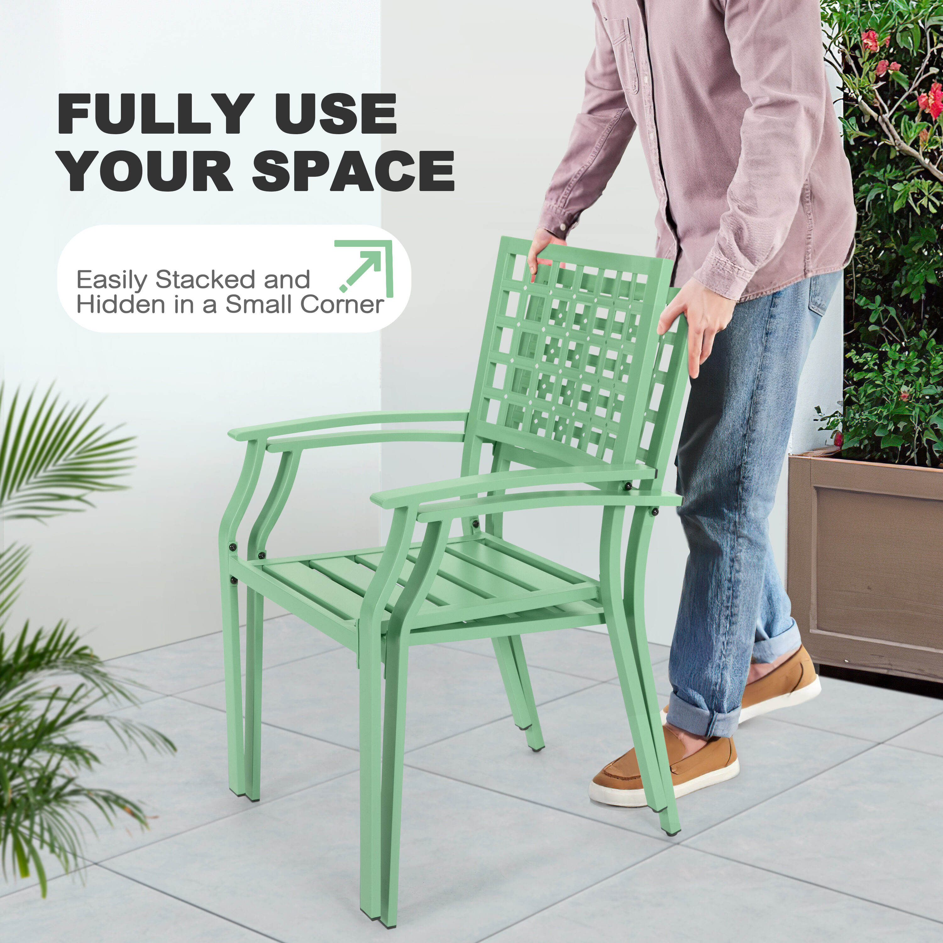 Nuu Garden SID004-01-LS Patio-Dining-Sets - View #4