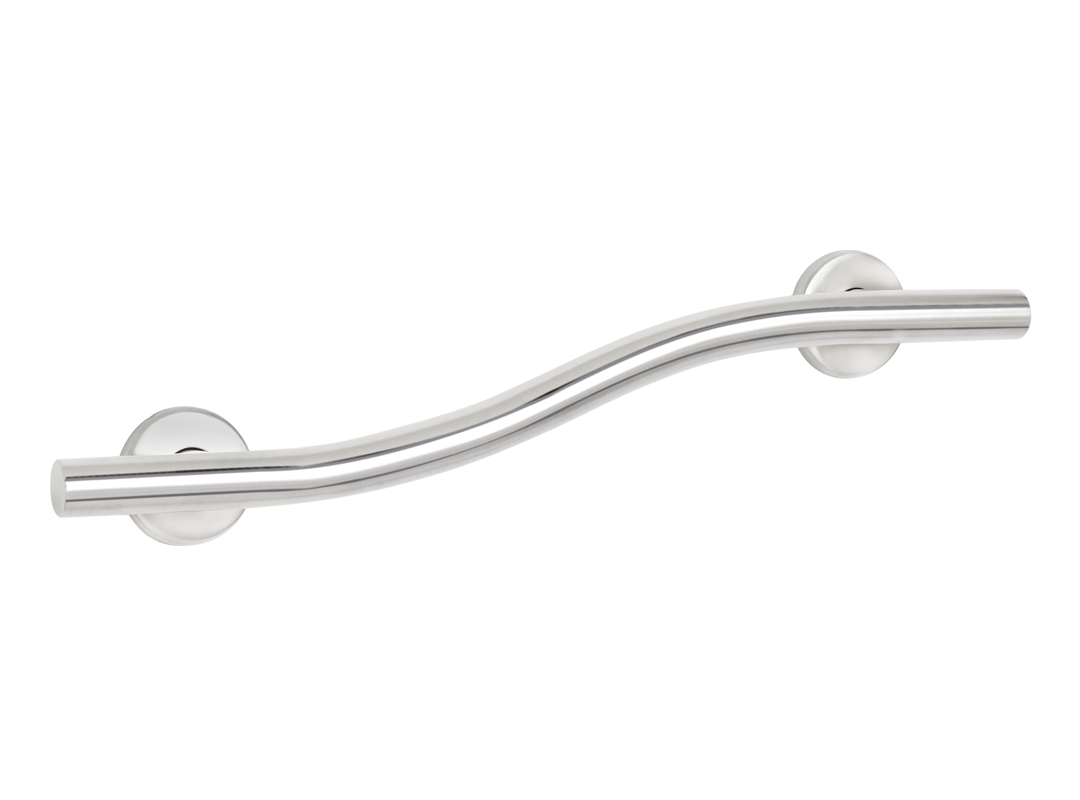 Seachrome Lifestyle and Wellness 30-in Satin Wall Mount Ada Compliant Grab Bar (250-lb Weight Capacity)