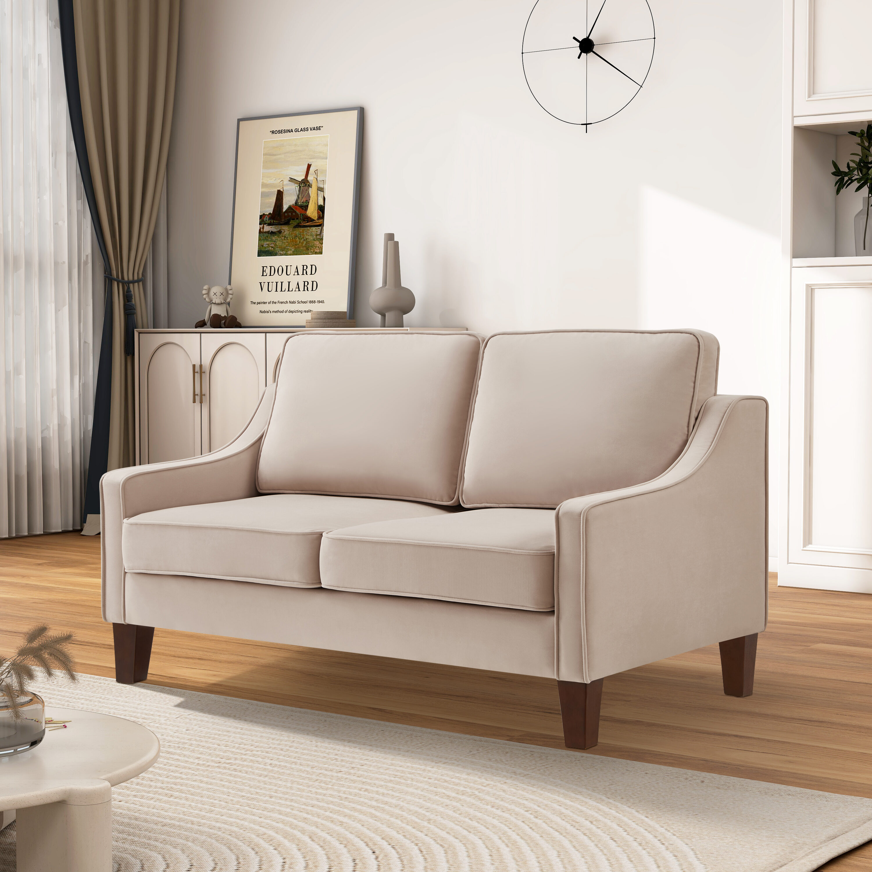 Hrinhom HC-W3001-TAUPE Sofas-Loveseats - View #2