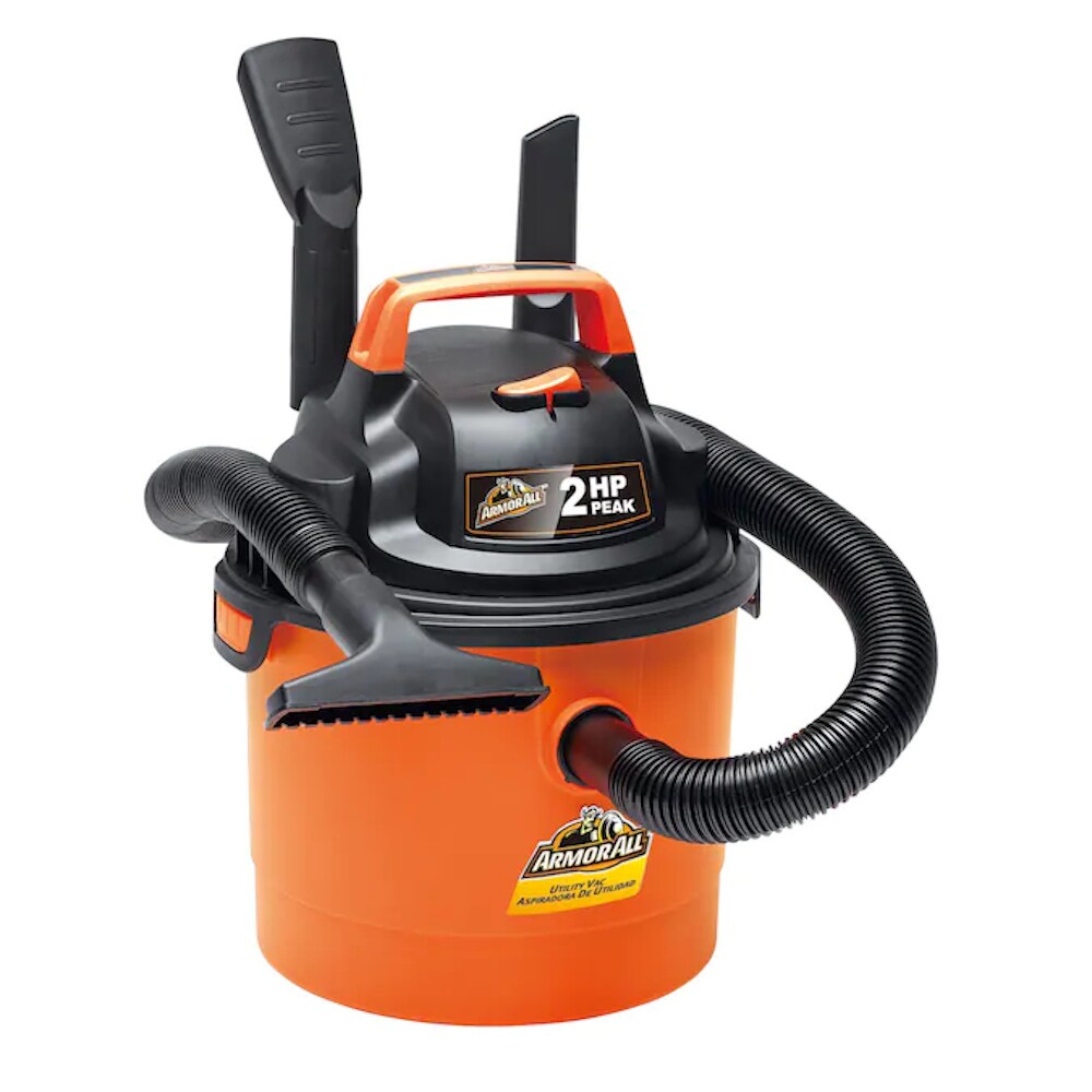 2.5-Gallons 2.5 HP Corded Wet/Dry Shop Vacuum with