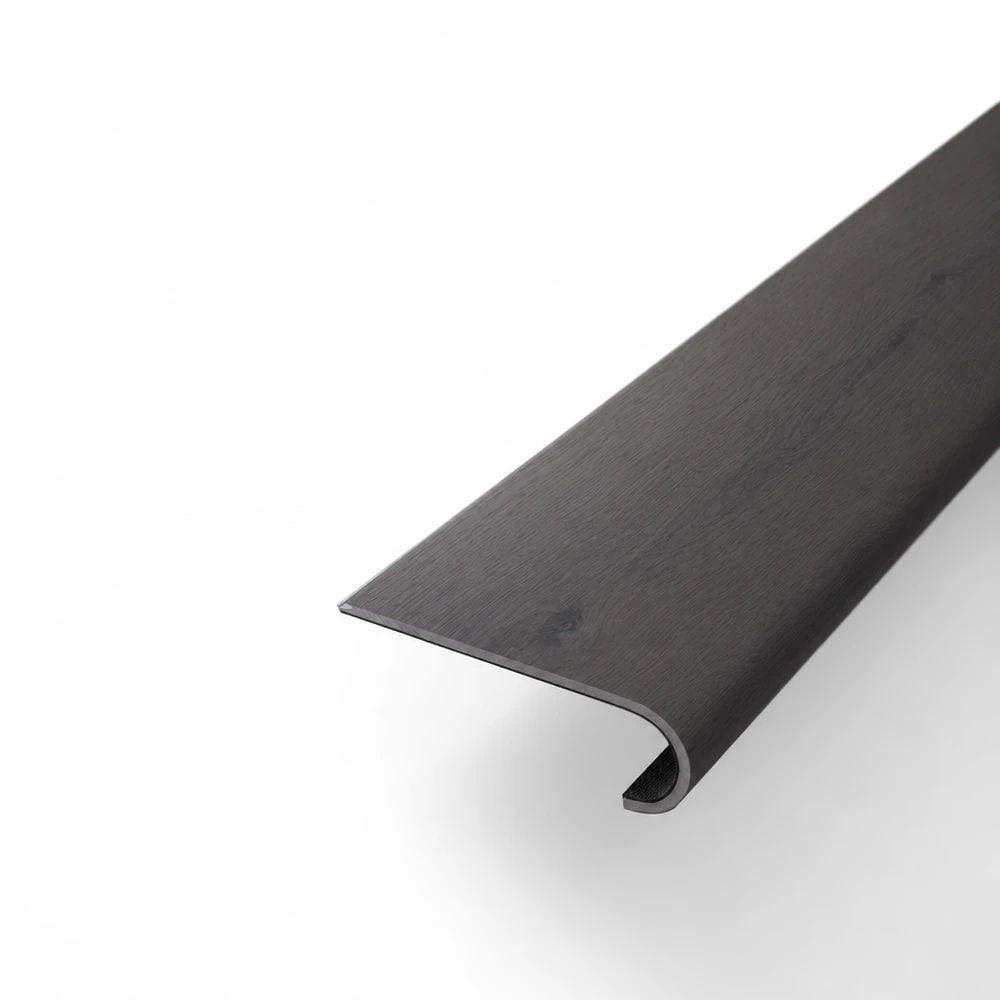 Flooret Flooret Modin LVP 48-in TruePlank Signature Round Nosing - Queensbury Signature, Made from a Real Plank, Waterproof, Scratch-Resistant and Easy to Install, Flush Finish for Stairs
