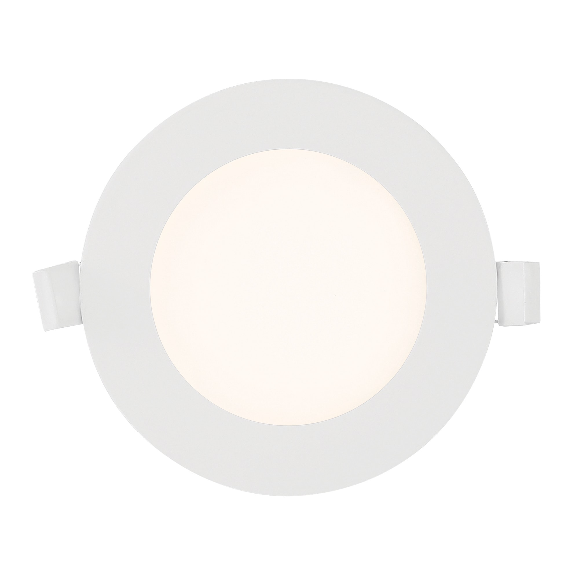 Designers Fountain DF Recessed Downlight White 4-in 550-Lumen ...