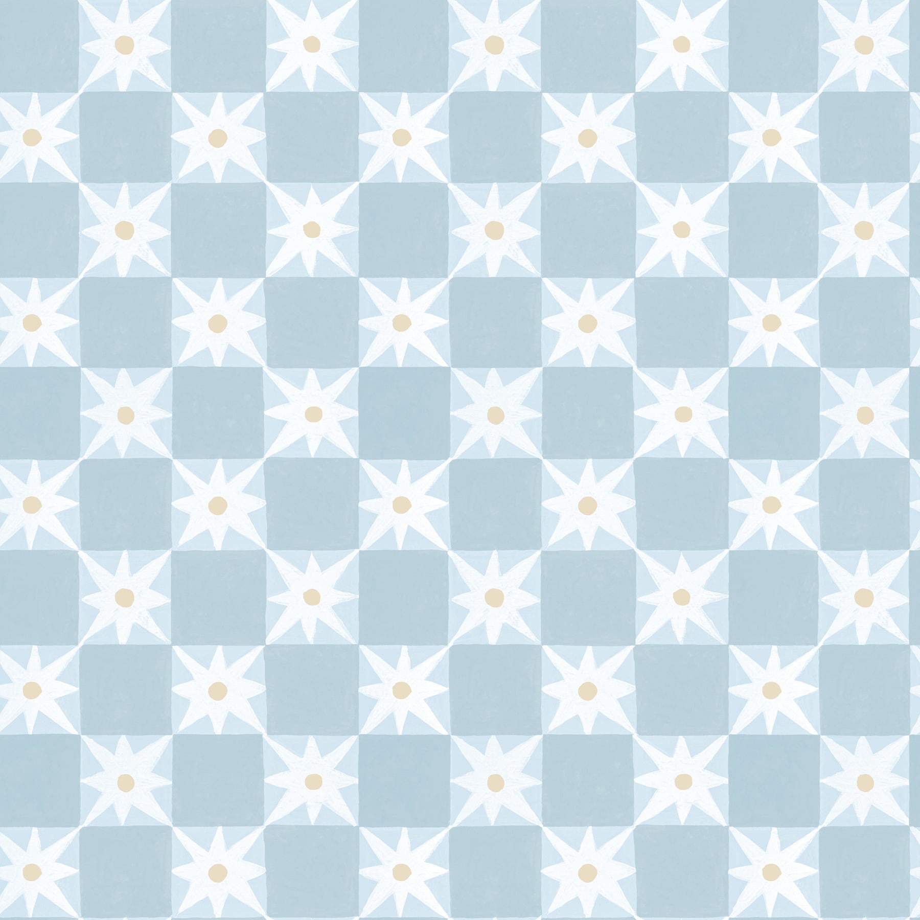 York Wallcoverings Mirth Studios 34.2-sq ft Blue Non-woven Novelty Self-adhesive Peel and Stick Wallpaper