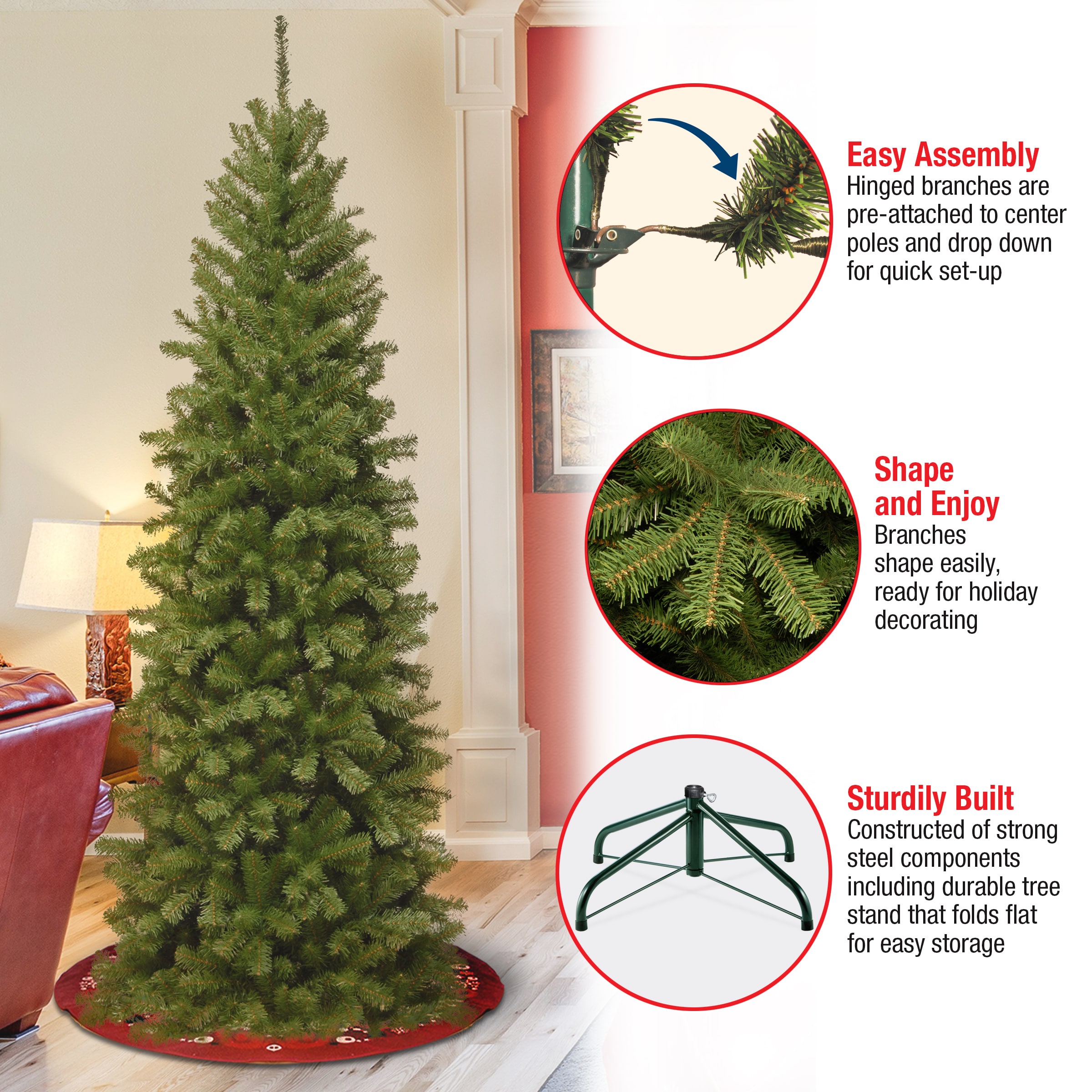 National Tree Company NRV7-505-70 Artificial-Christmas-Trees - View #6