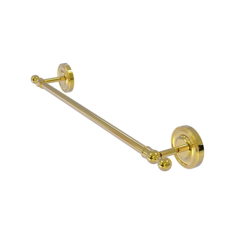 Allied Brass R-41/18-PB Regal 18-in Polished brass Wall mount Single Towel Bar