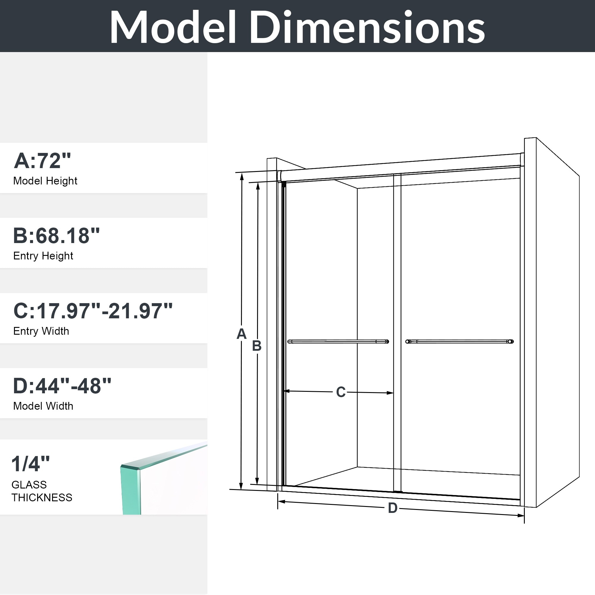 Dexmalle W2813P302620 Shower-Doors - View #6