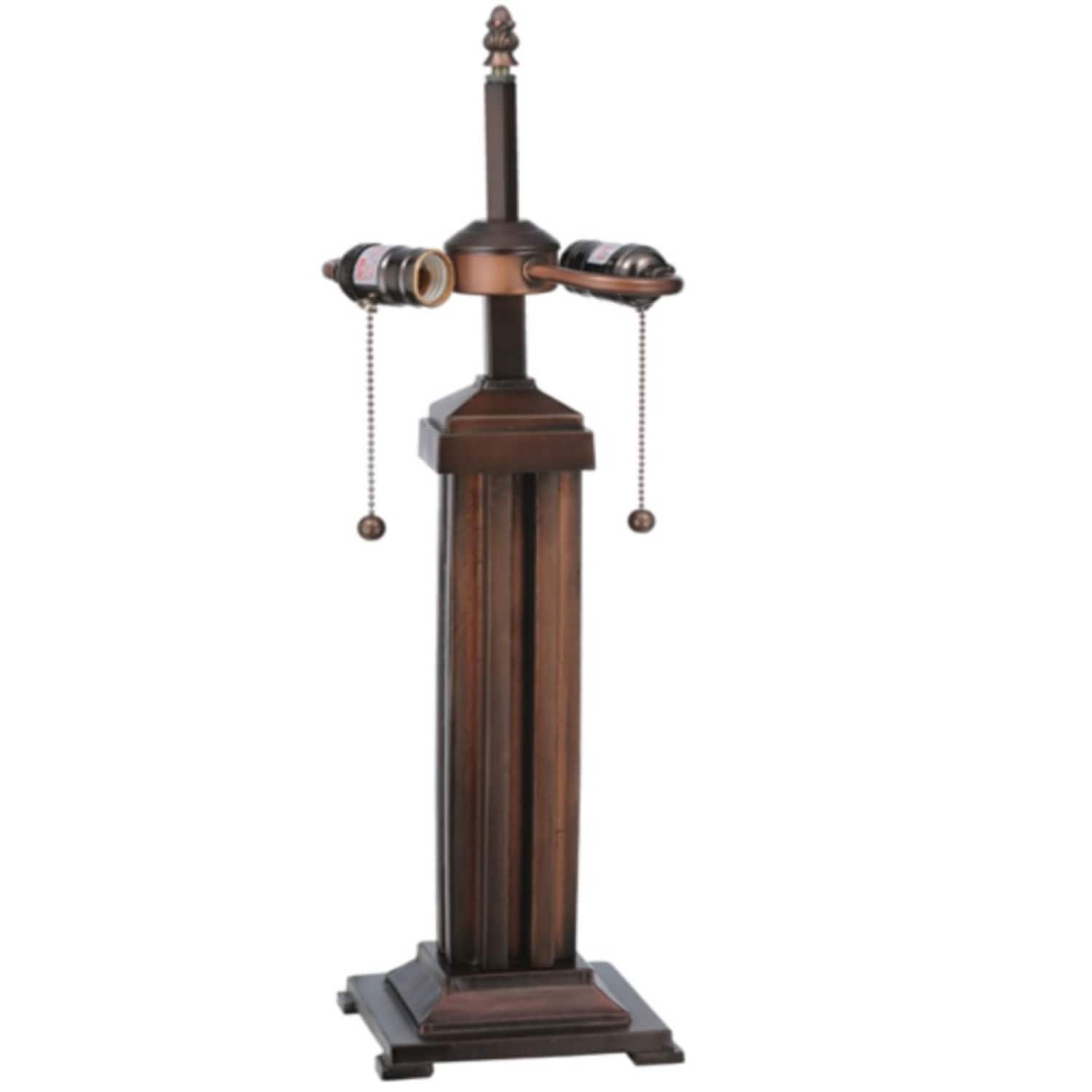 Meyda Tiffany Lighting 30695 24 in. Fluted Mission Base