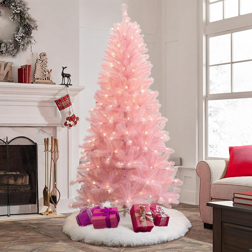 LuxenHome WHAP2053 Artificial-Christmas-Trees - View #3