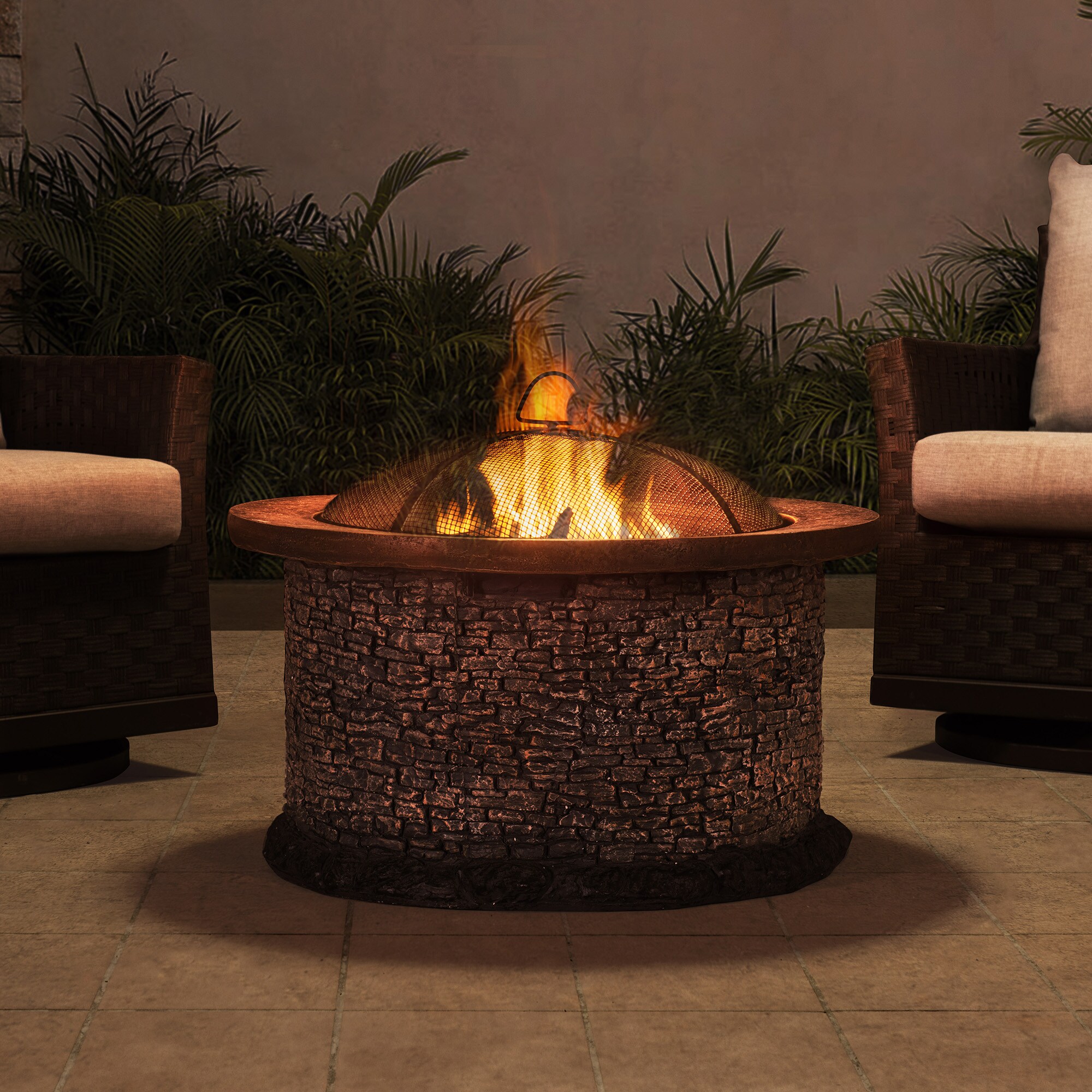 Sunjoy 168844 Outdoor-Woodburning-Firepits - View #9