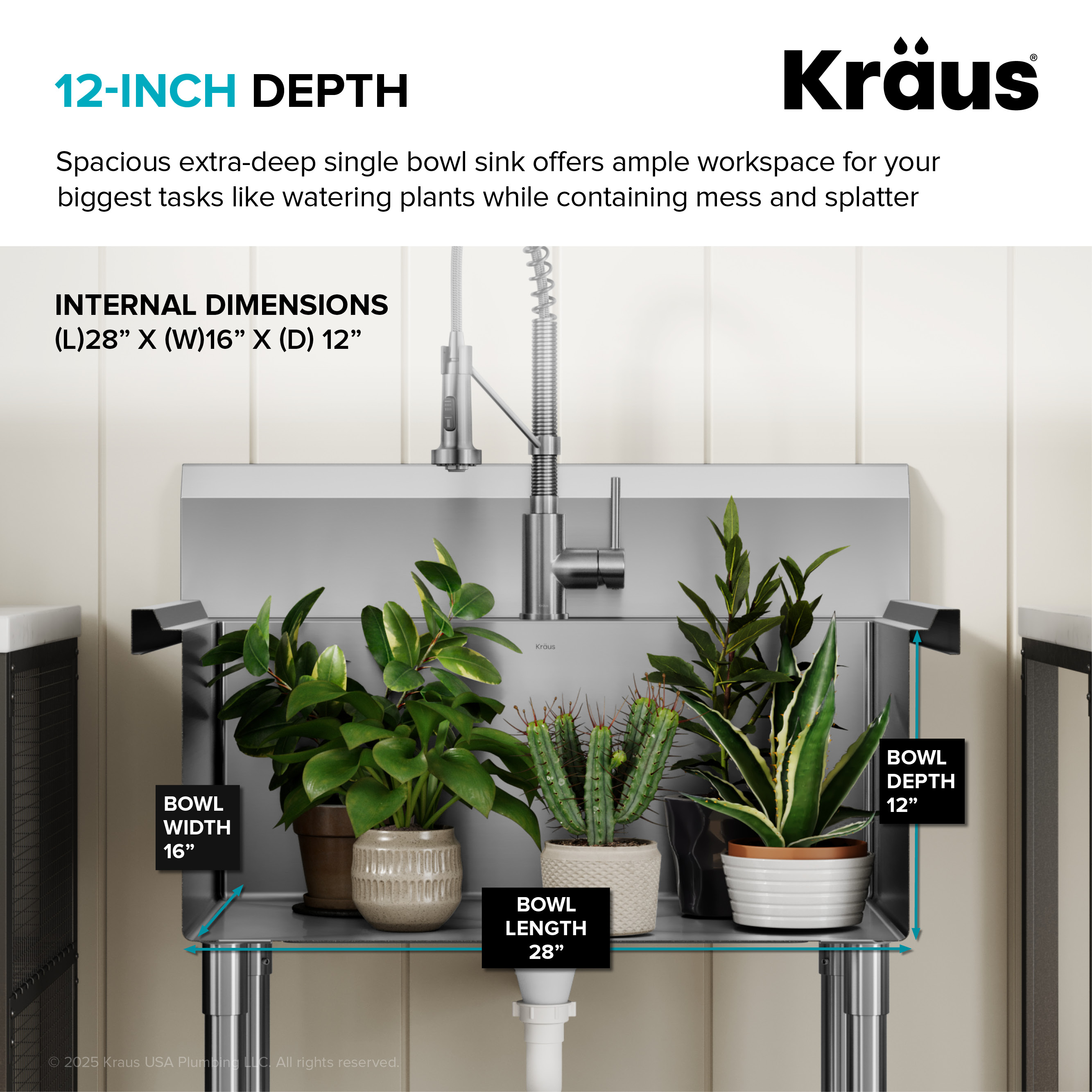 Kraus KHS230-32 Laundry-Tubs-Utility-Sinks - View #7