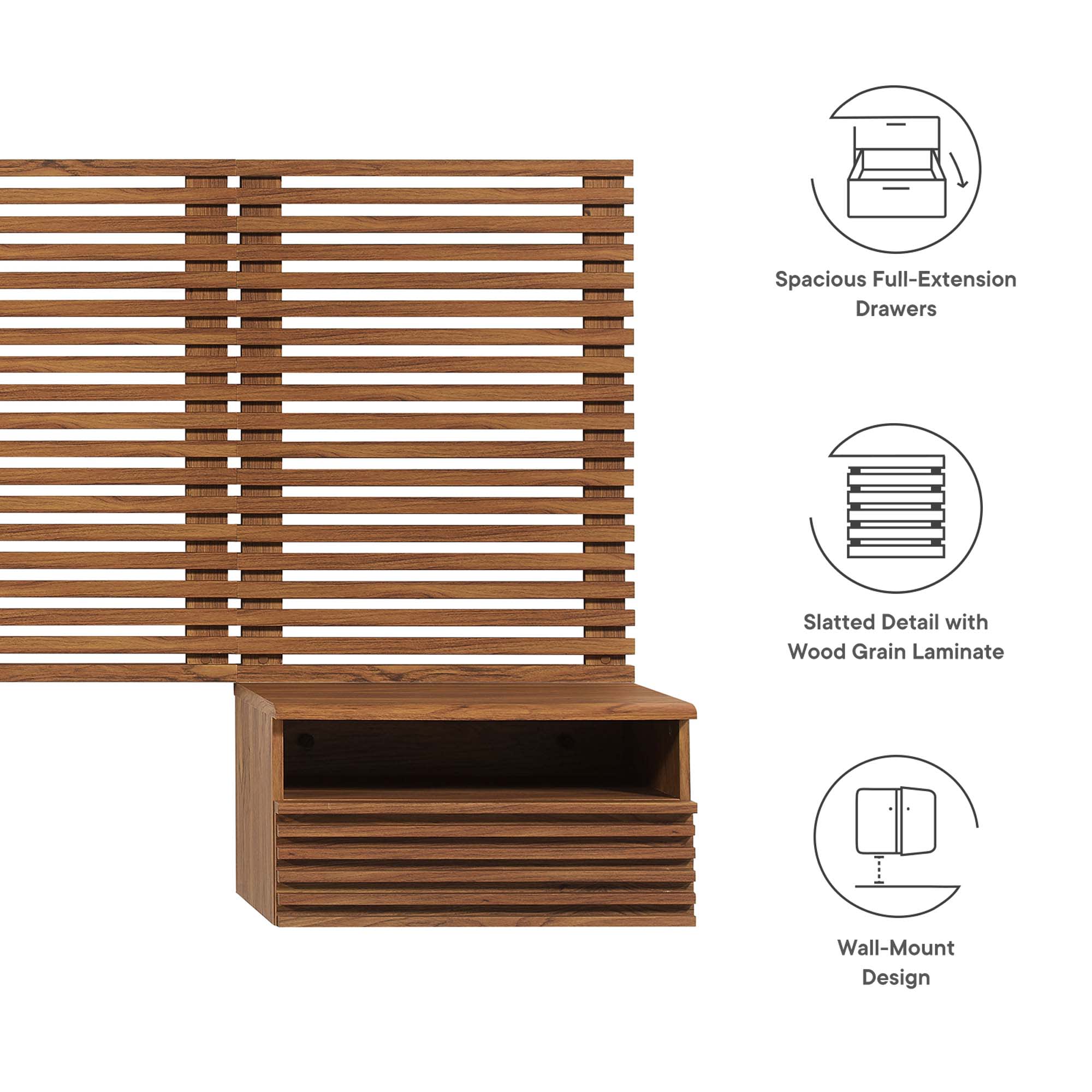 Modway MOD-7117-WAL Upholstered-Headboards - View #2